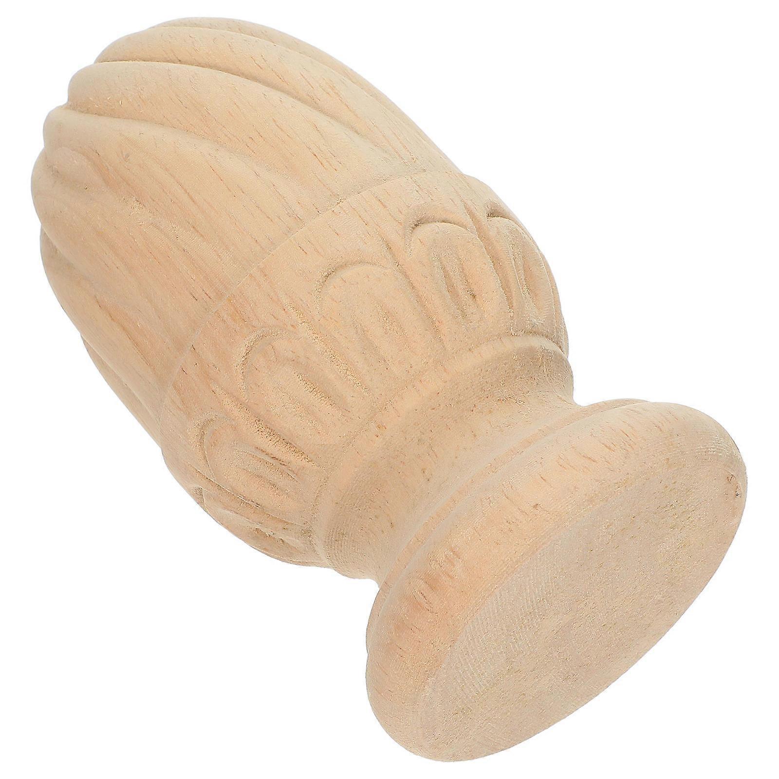 Wooden Decorative Pineapple Finial for Staircase Posts