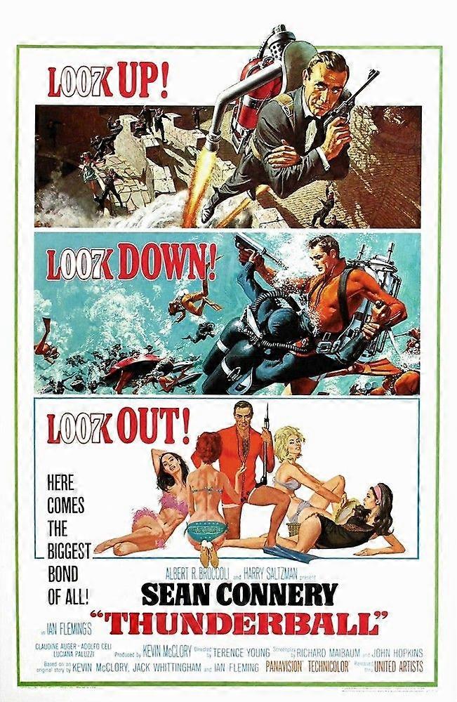 Thunderball, 1965Jigsaw Puzzle Brain Teaser EB 3899
