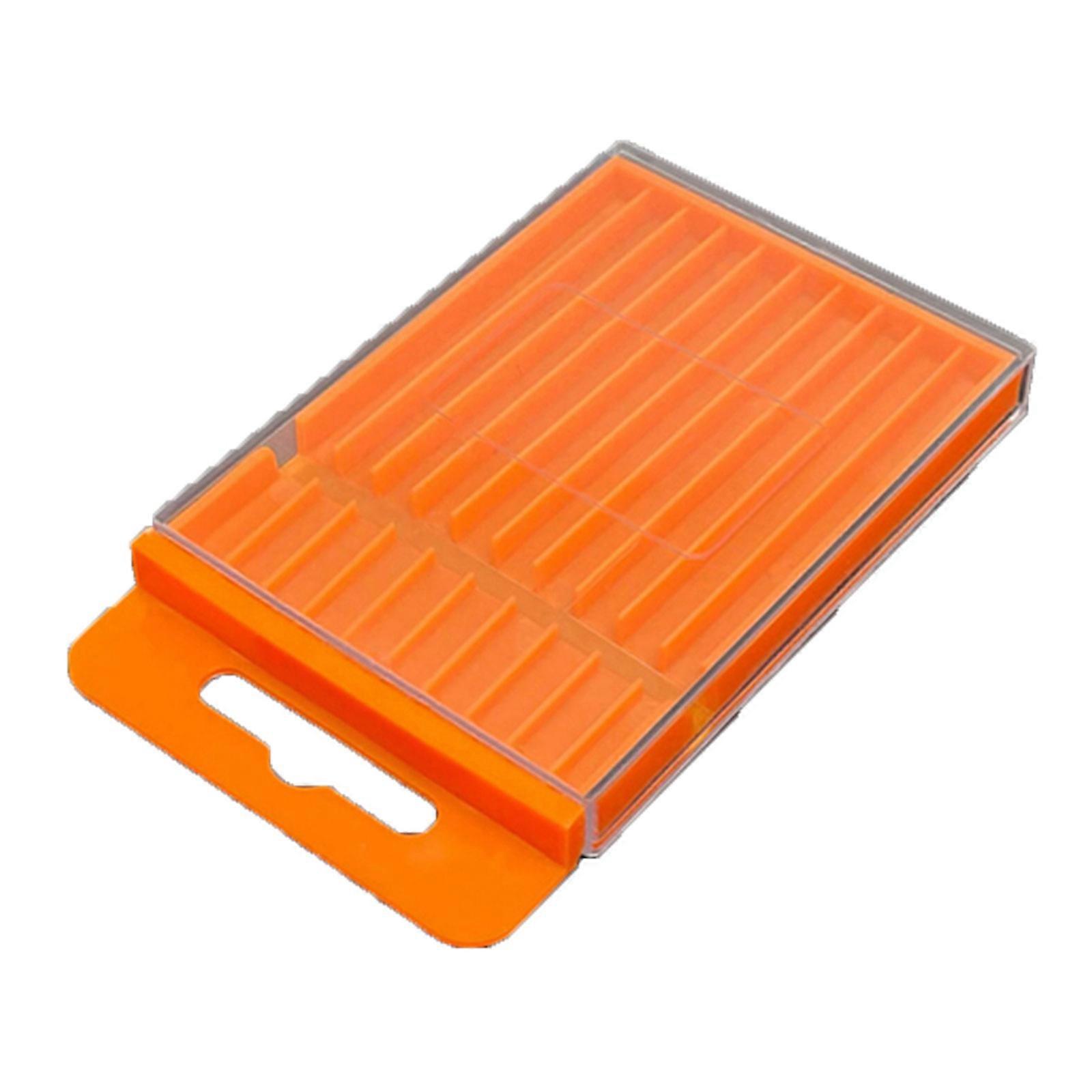 Protective Tool Storage Case Flexible Bendable Construction for Tight Spaces Dust Proof Cover Ensures Bit Safety  Size 3