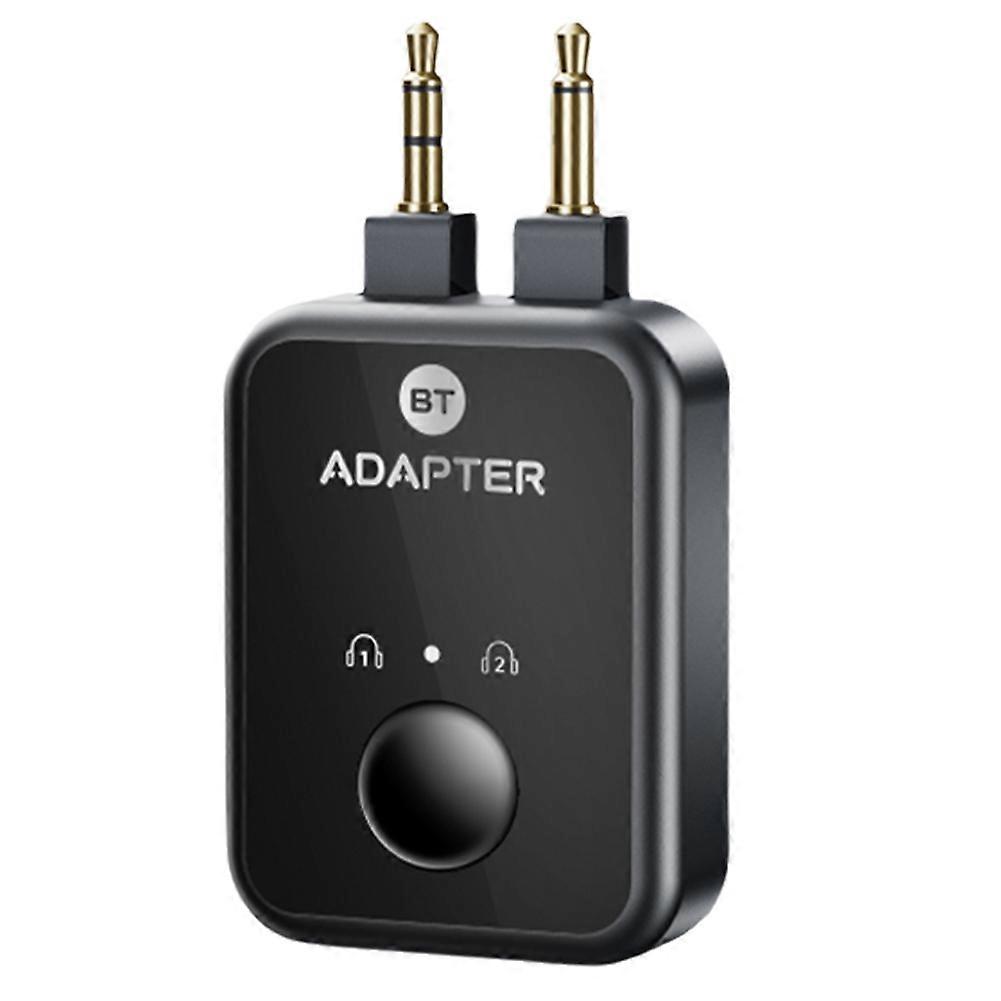  Bluetooth Launcher Two -in -One 5.3 Non -Destructive Headset Aircraft Plug Audio Conversion Adapter 3.5mm AUX