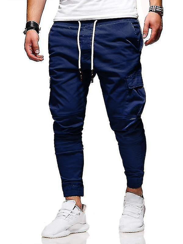 Herren Hose Dünne Mode Jogger Fitness Bodybuilding Jogginghose / Hose