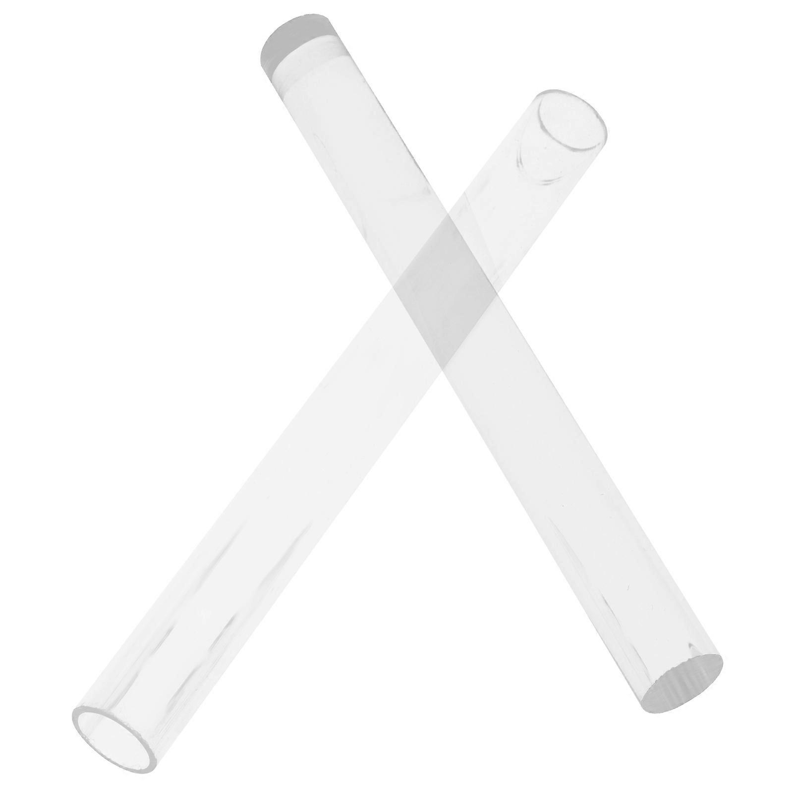 Transparent Acrylic Rolling Pin Set for Clay Modeling with 8Pcs