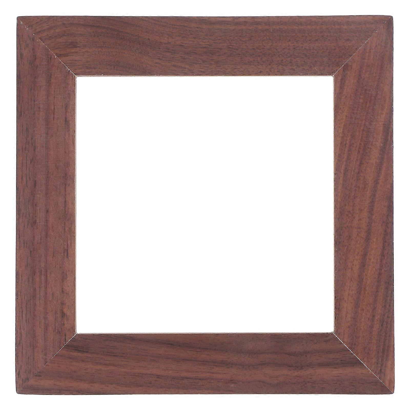 Decorative Light Switch Cover Wood Plate Protector for 1Set Light Brown