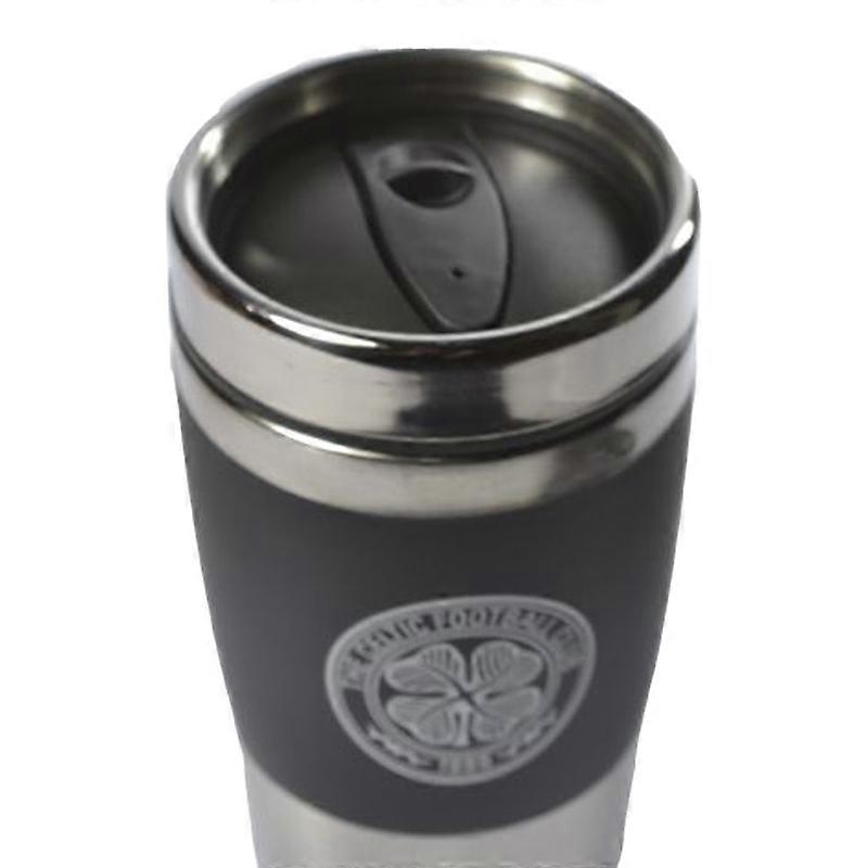 Celtic FC Executive Metallic Travel Handleless Mug