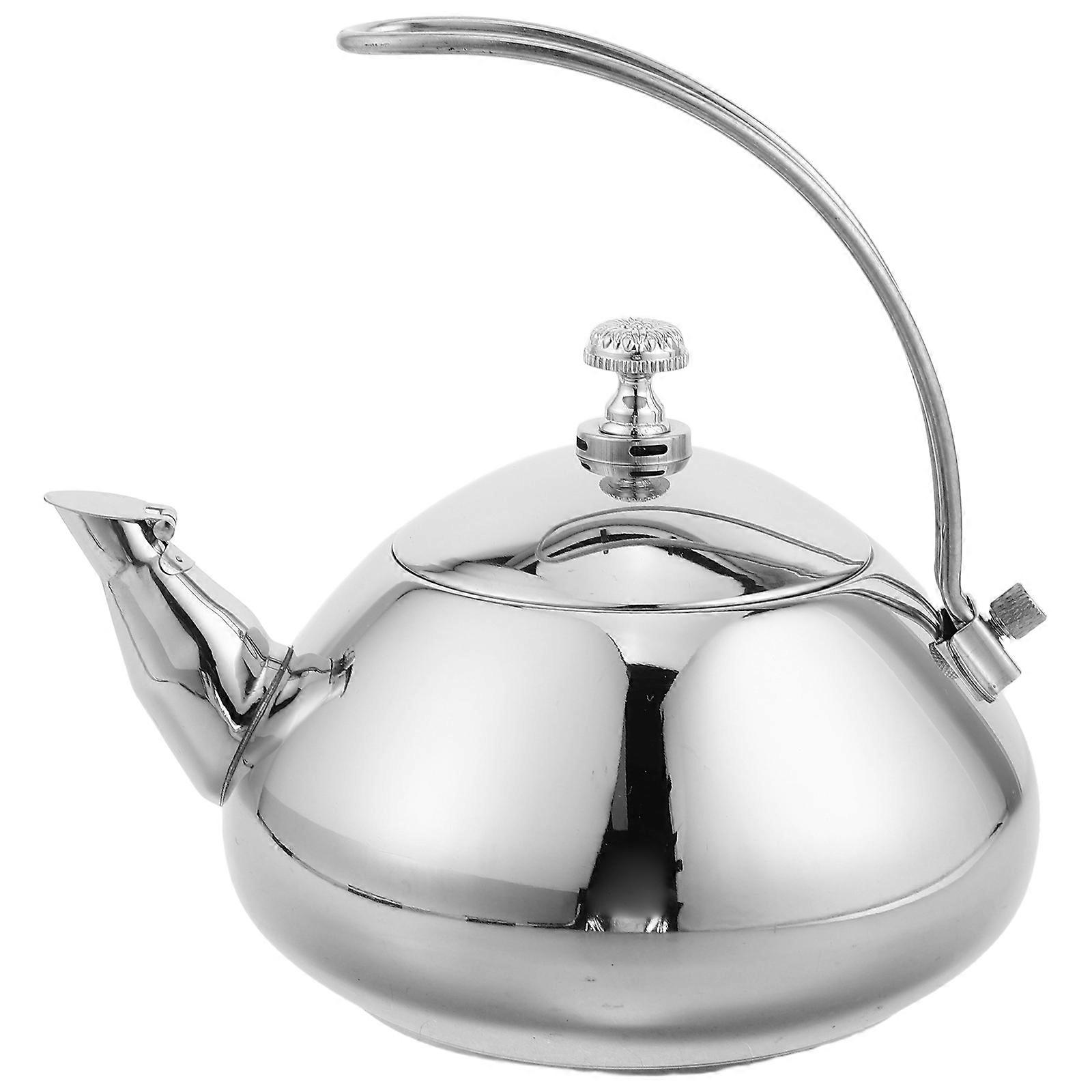 Stainless Steel Tea Kettle for Loose Leaf Tea with Filter 1.5L
