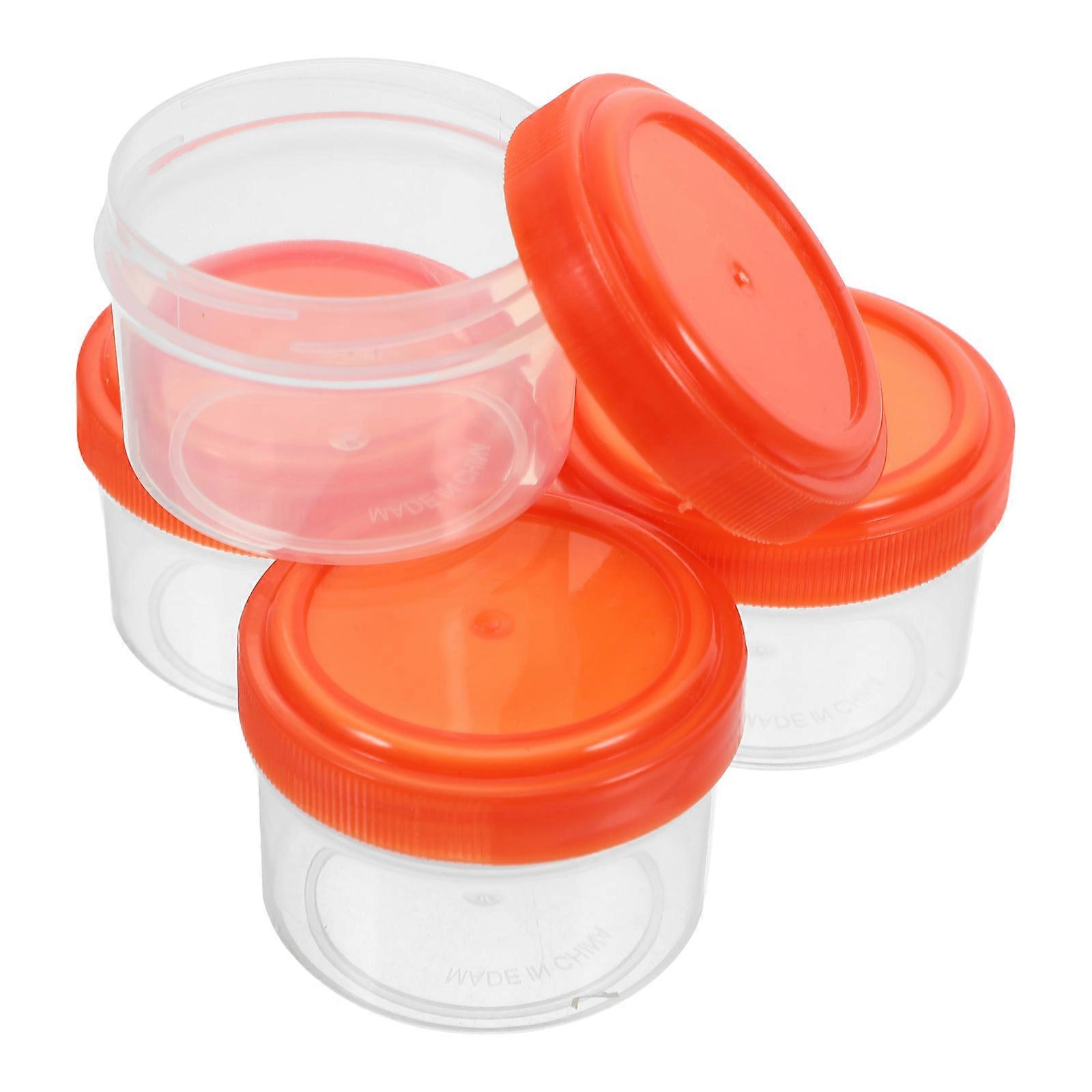 Salad Dressing Containers Small Sauce Containers for Sauce Storage 4Pcs