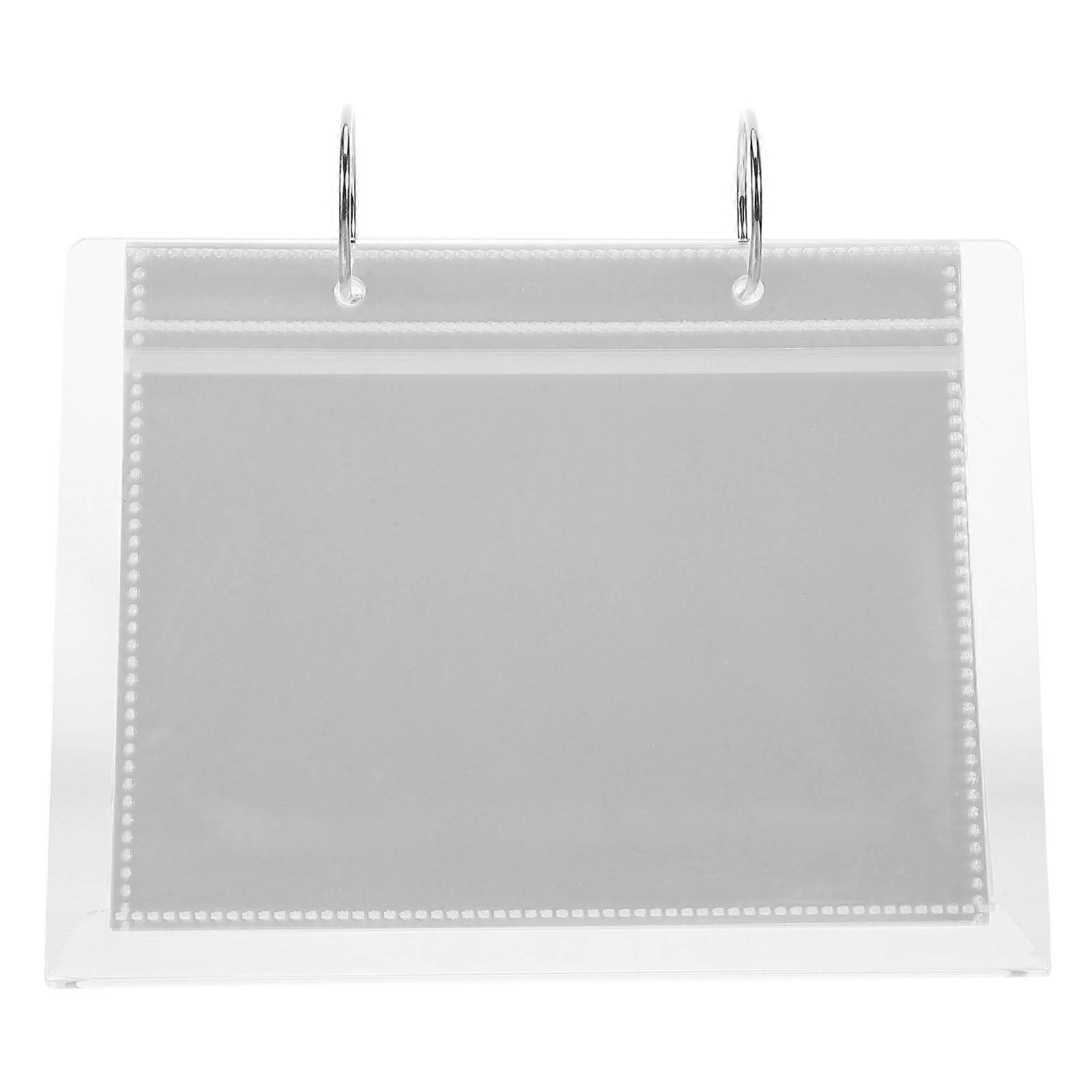 Transparent Nail Sample Display Board for Salon Nail Art Organization