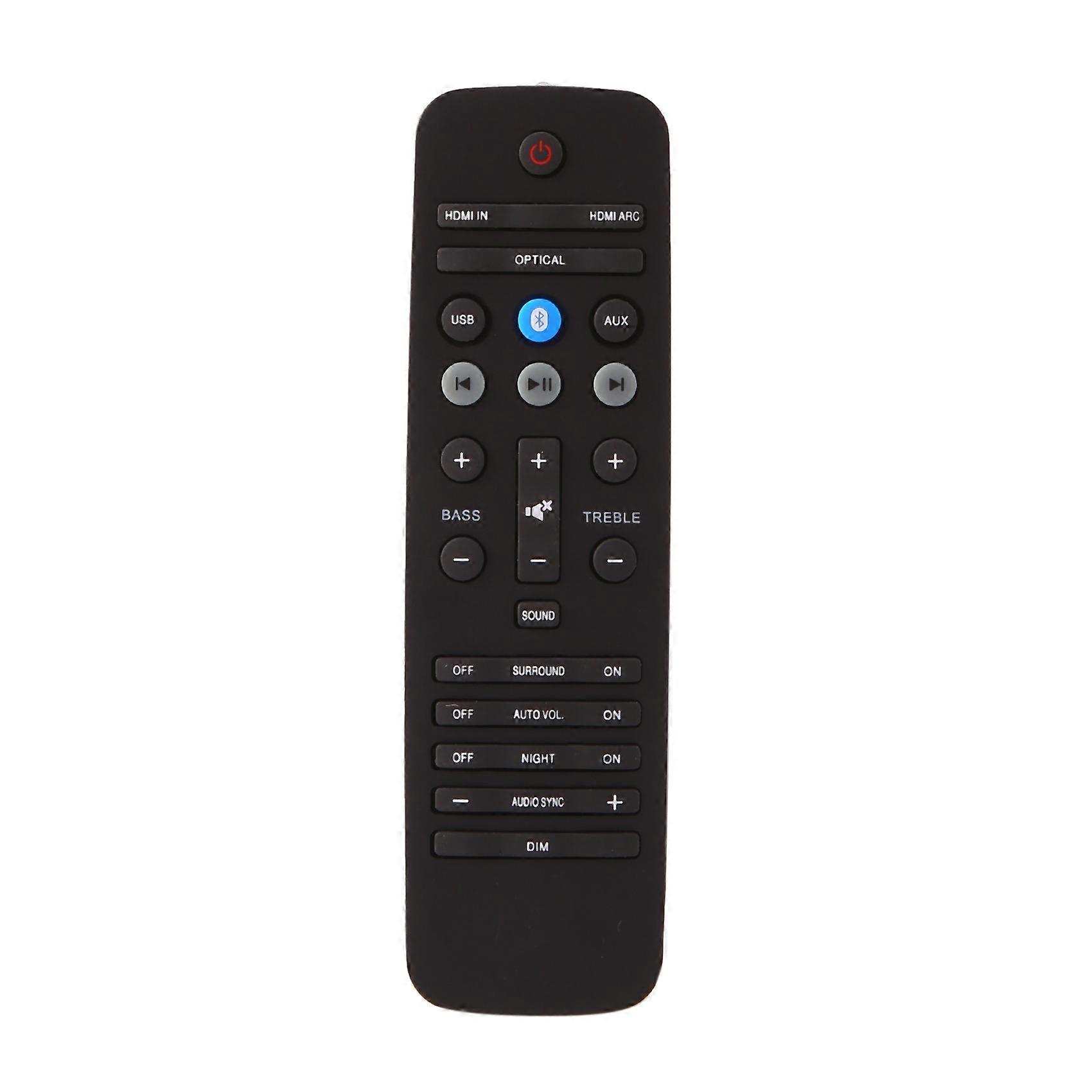 Remote Control Replace for Compatible with Philips HTL3170B HTL3160B HTL3160B/12 HTL2163B HTL2163B/12 HTL2163B/51 HTL2163B/05 Speakers Black