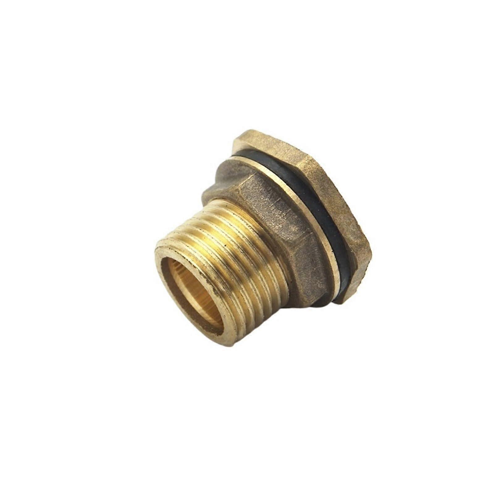 1/2" Male BSP Brass Pipe Swivel Fitting Nut for Water Tank Connection, Single Loose Key Joint Connector