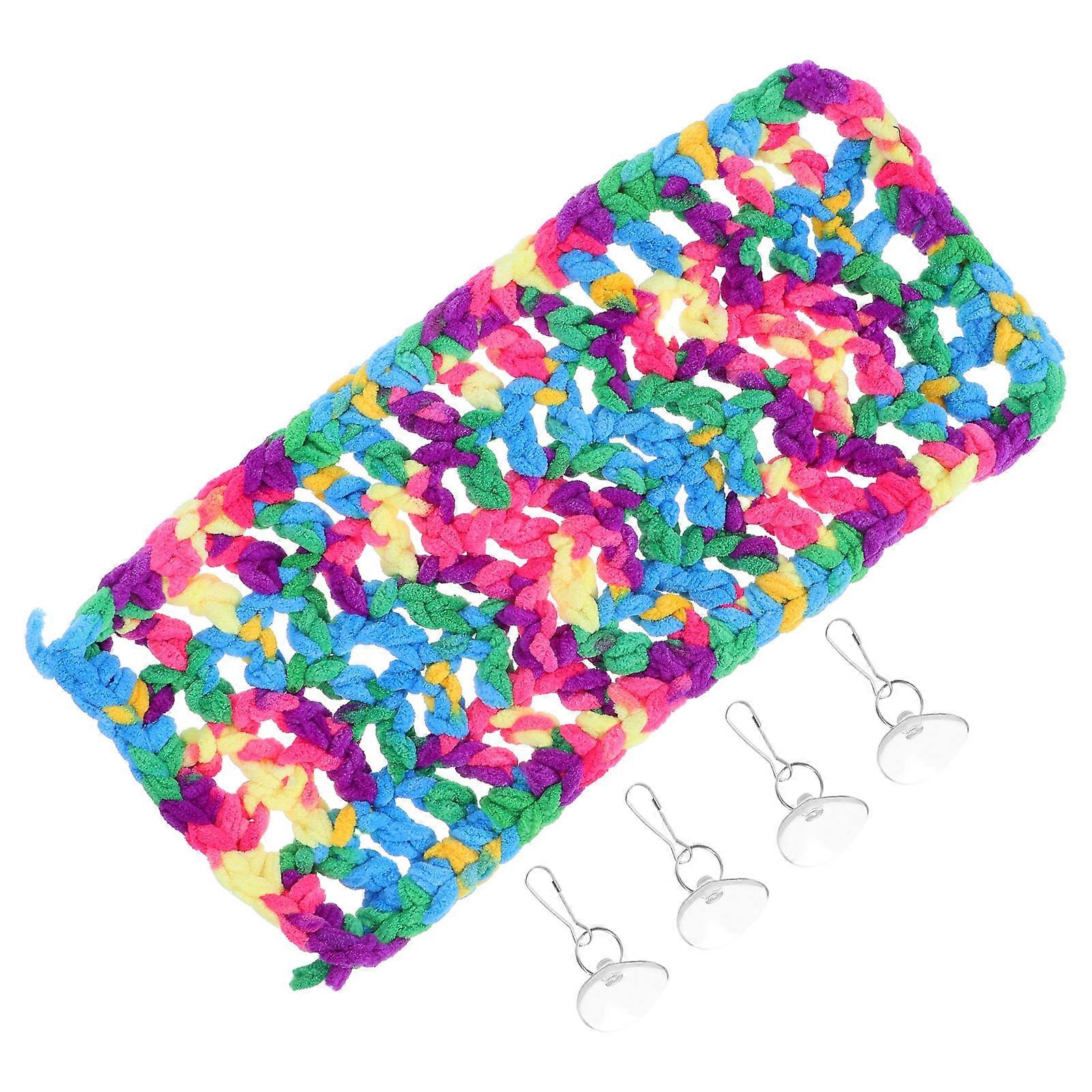 Multi Colored Lizard Hammock Swing Bed 4Pcs for Pet Cage Accessories