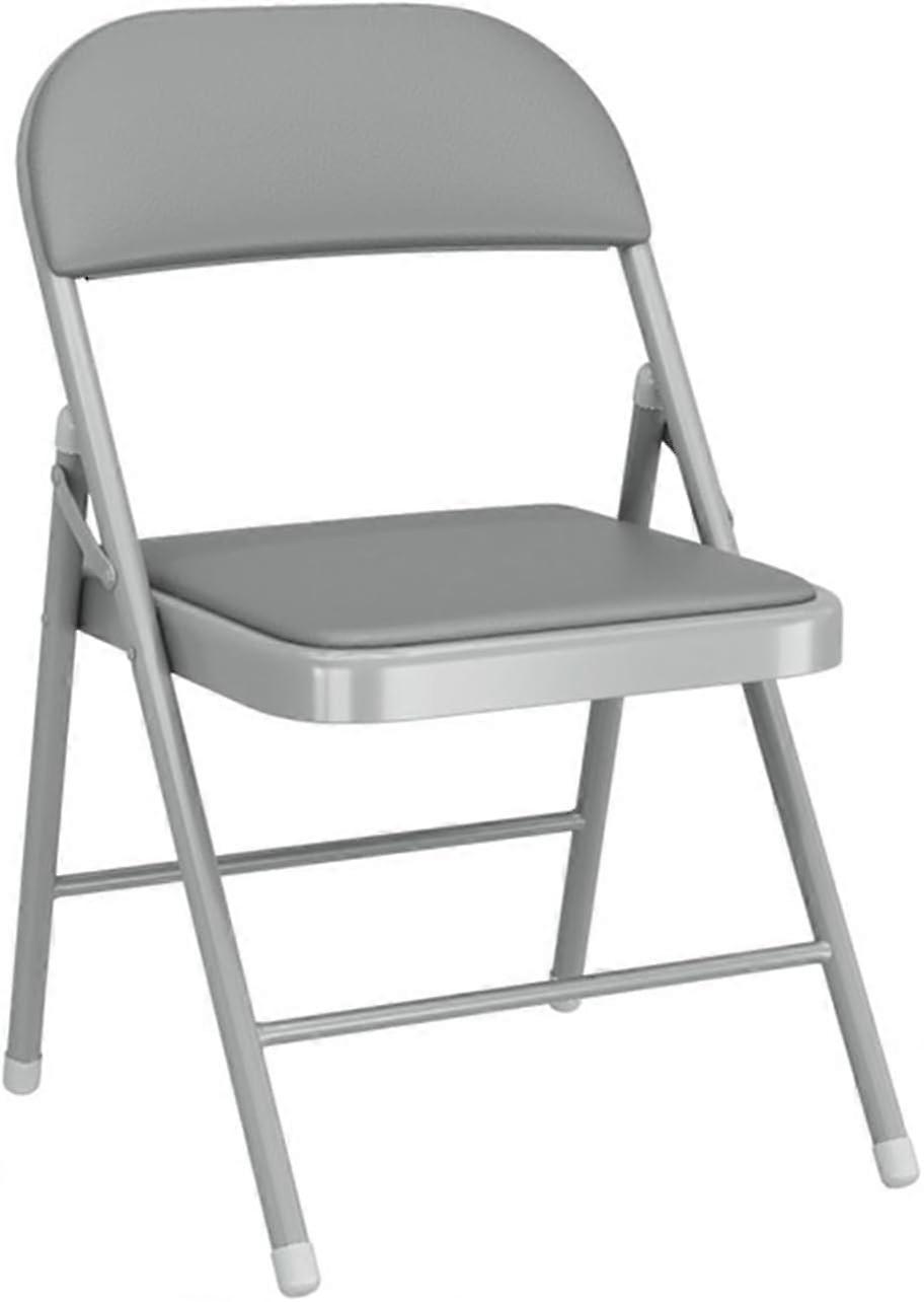 Folding Office Chair with Ergonomic Lumbar Support, Breathable Mesh, Stackable Design, Green