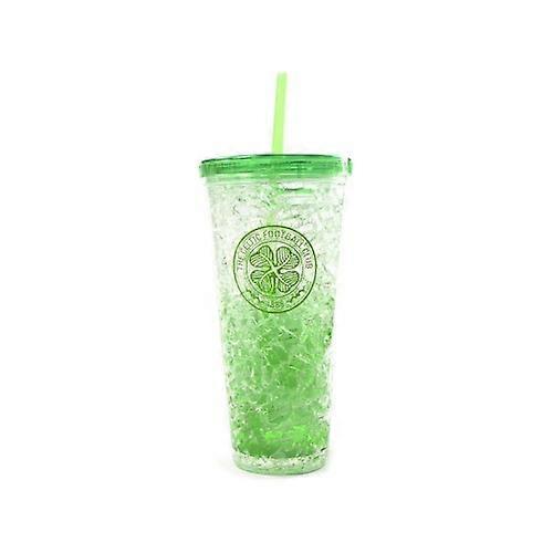 Celtic FC Crest 600ml Freezer Cup With Straw