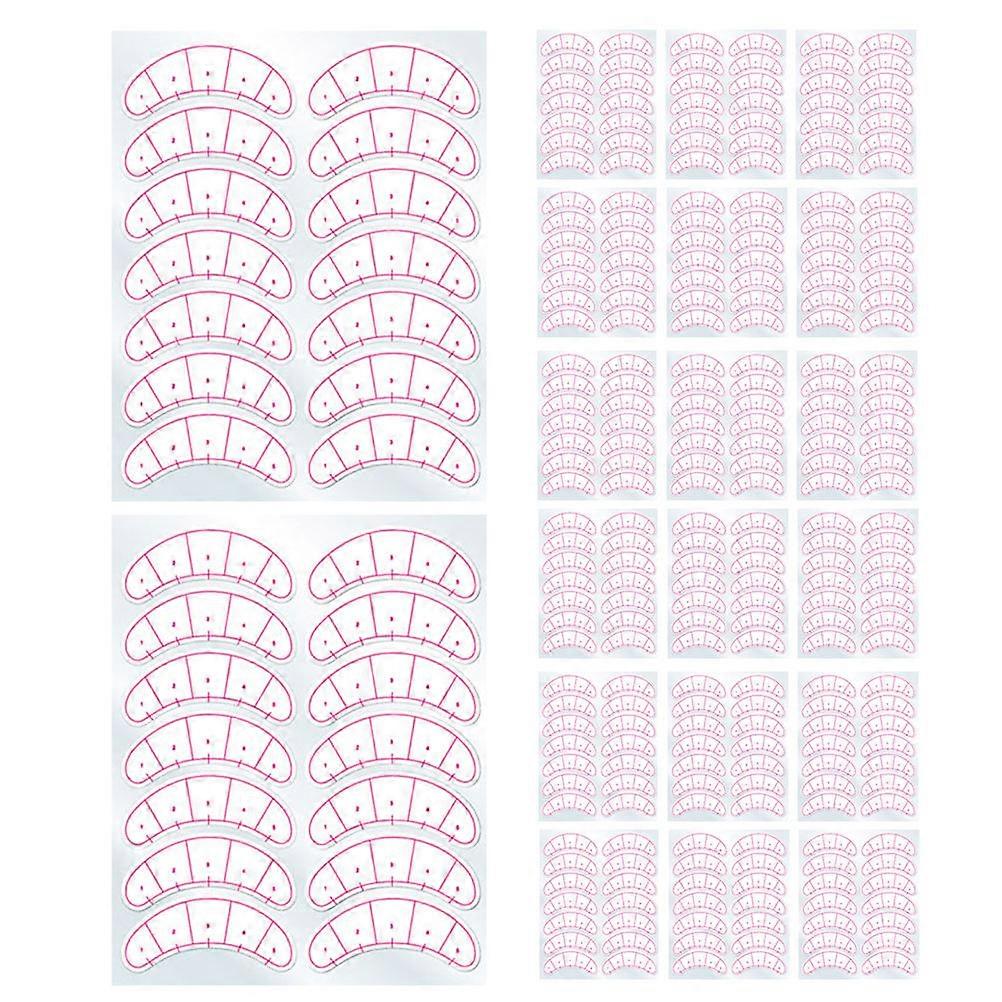 Eyelash Extension Pads for Makeup White Material Lightweight and Comfortable 50 Sheets