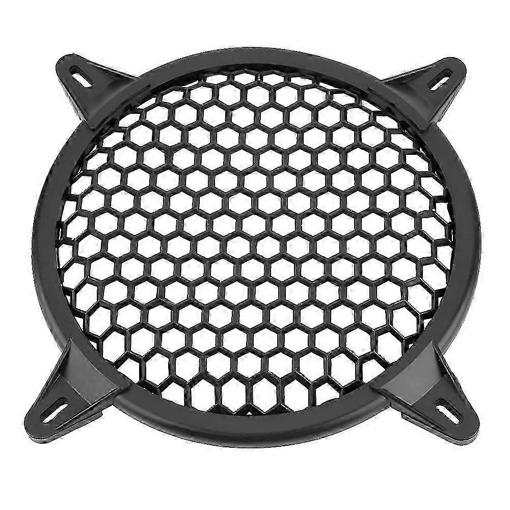 Car Audio Plastic Mesh Cover Woofer Speaker Modification Protect Guard 6inch