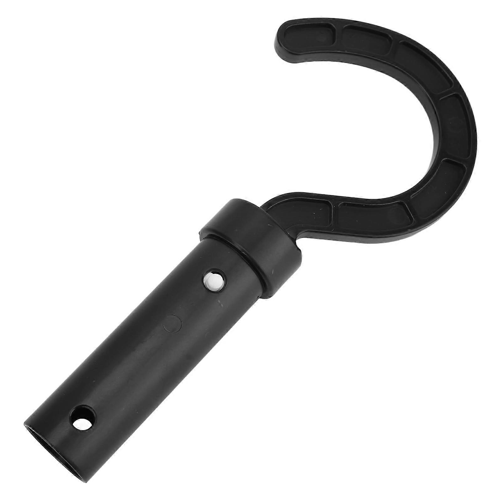 Universal Pool Cleaner Hook for Telescopic Poles, ABS Robotic Vacuum Retrieval Accessory