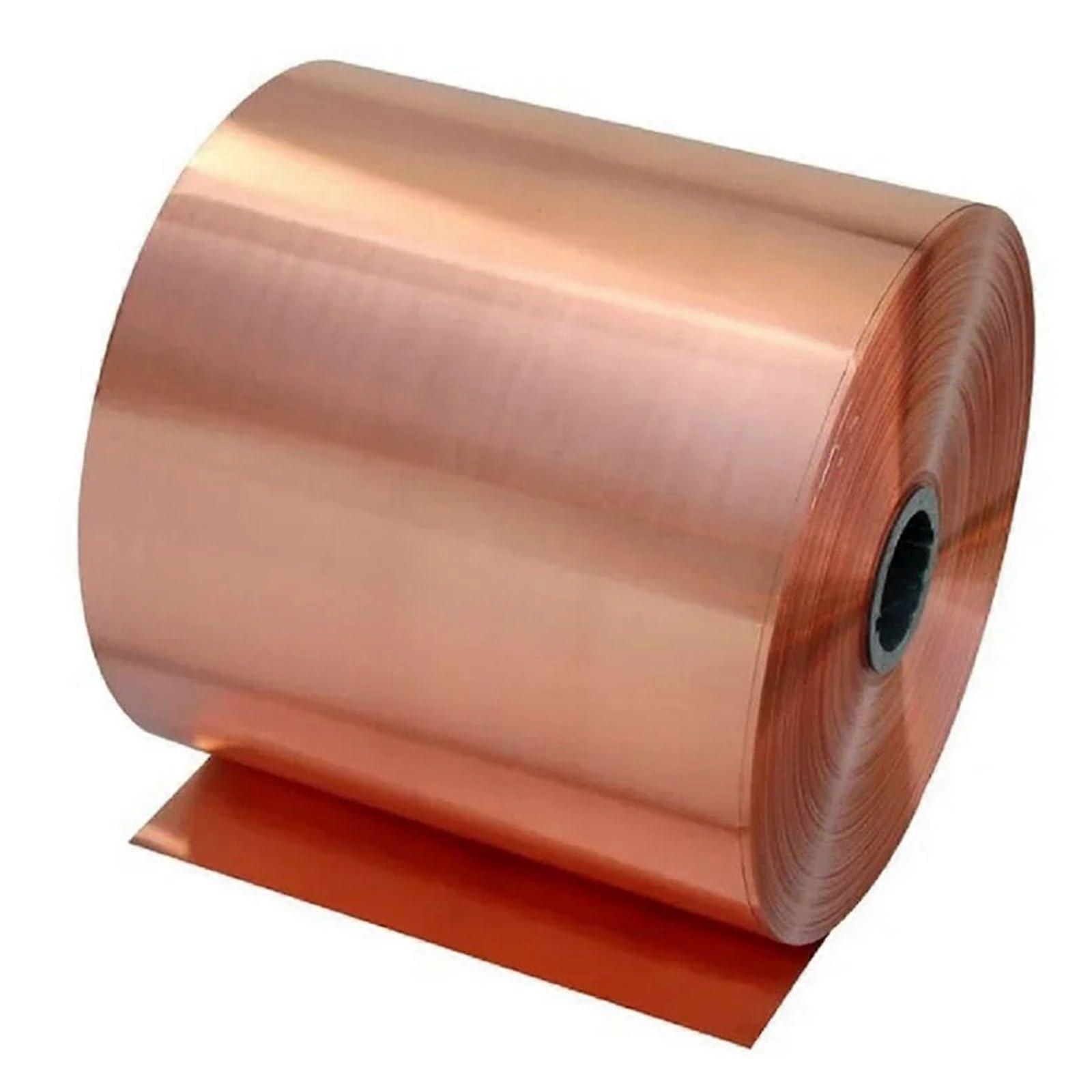 0.2mm Copper Sheet Roll  Purity Copper Foil Corrosion Resistant Smooth Surface for Welding