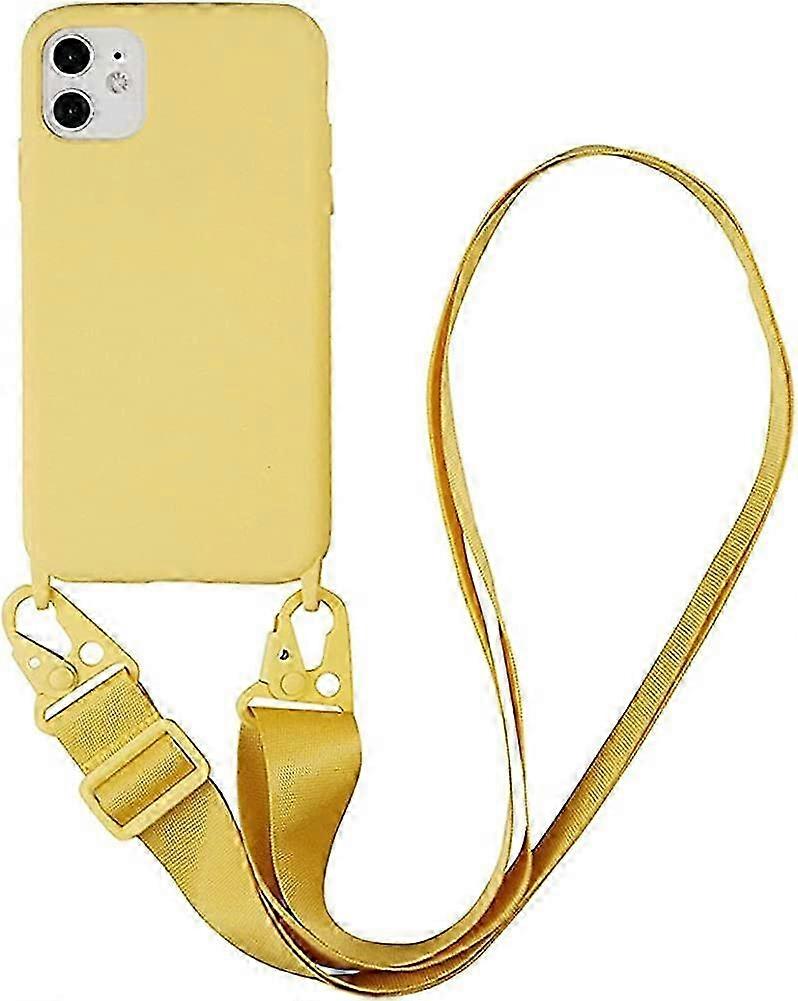 Lanyard Case for iPhone,Soft Silicone Shockproof Protector Case with Adjustable Shoulder Strap Removable Neck Strap 26s