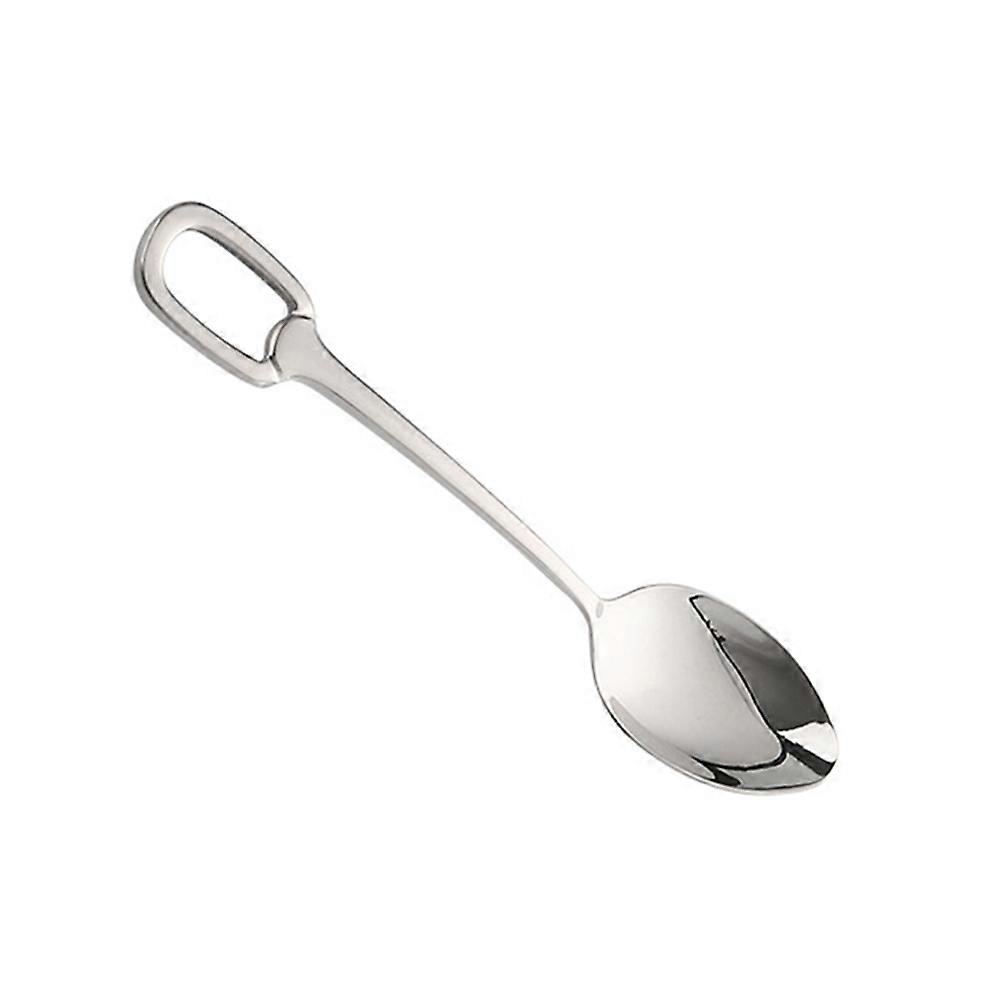 Kitchen Use Stainless Steel Teaspoons 304 Silver Coffee Stirring Spoon