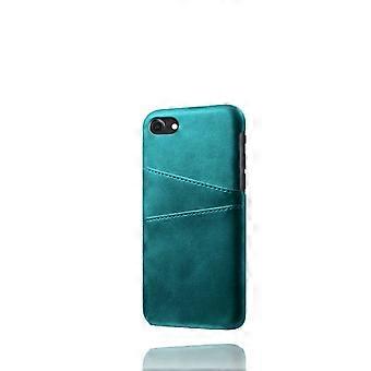 Case For Iphone 13 Mini-5.4 Green Universal Leather Calf Grain No8943