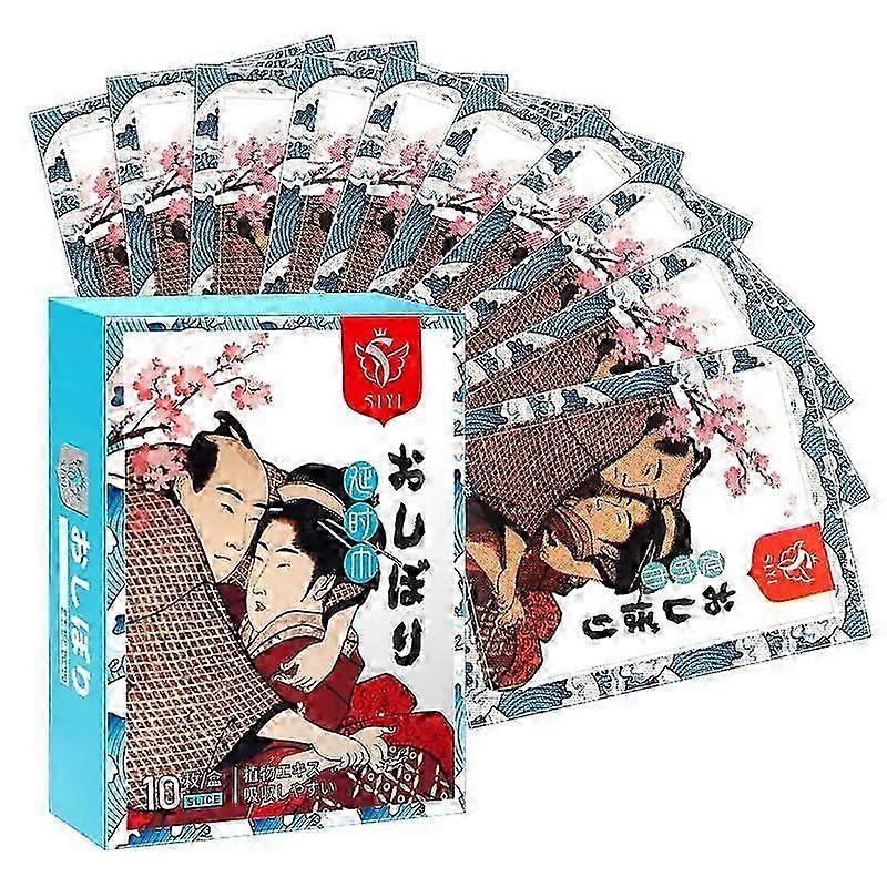 SiYi Men's Delay Wipes (10 wipes/box) help prolong sexual intercourse, control