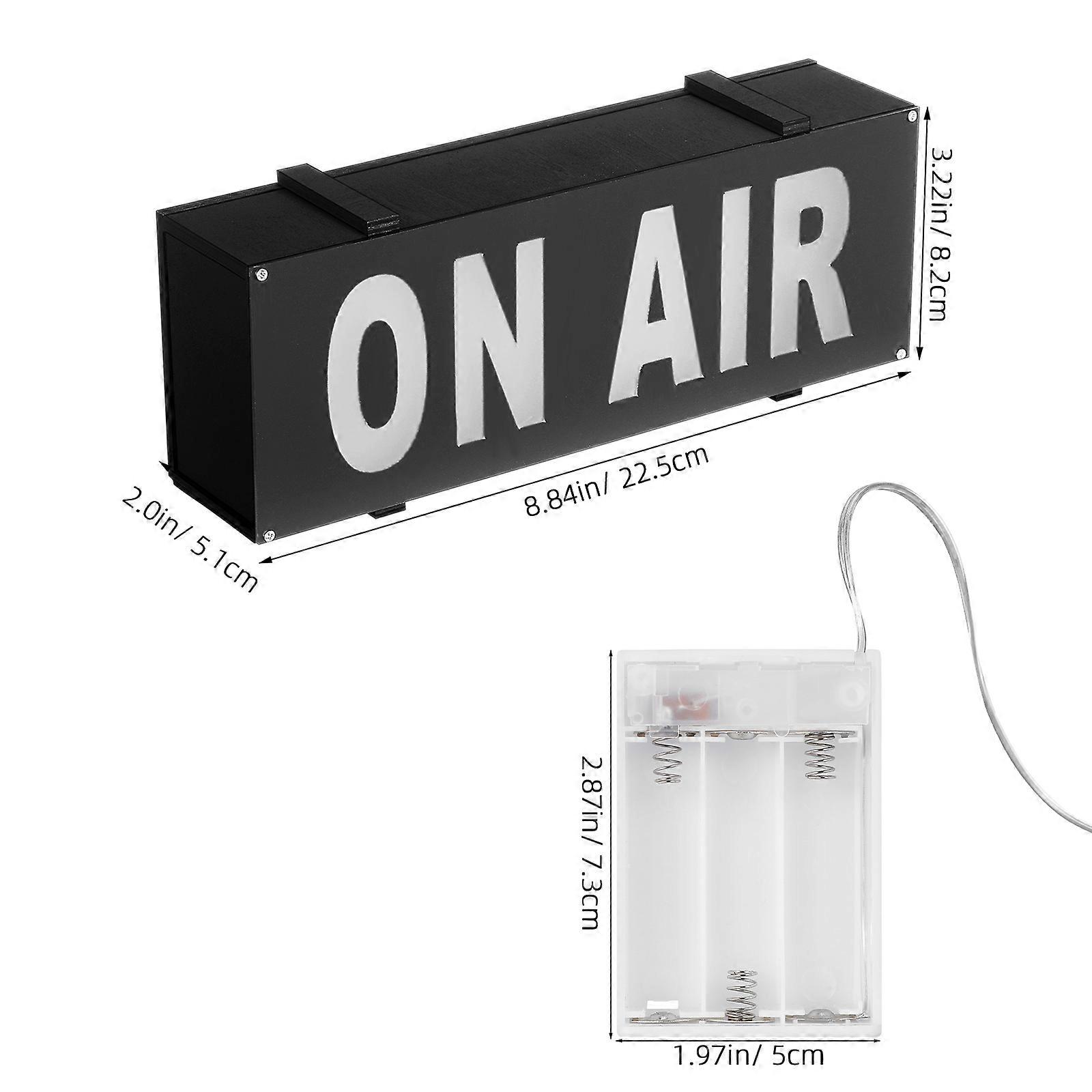 on Air Sign Warning Sign Light for Office Decor