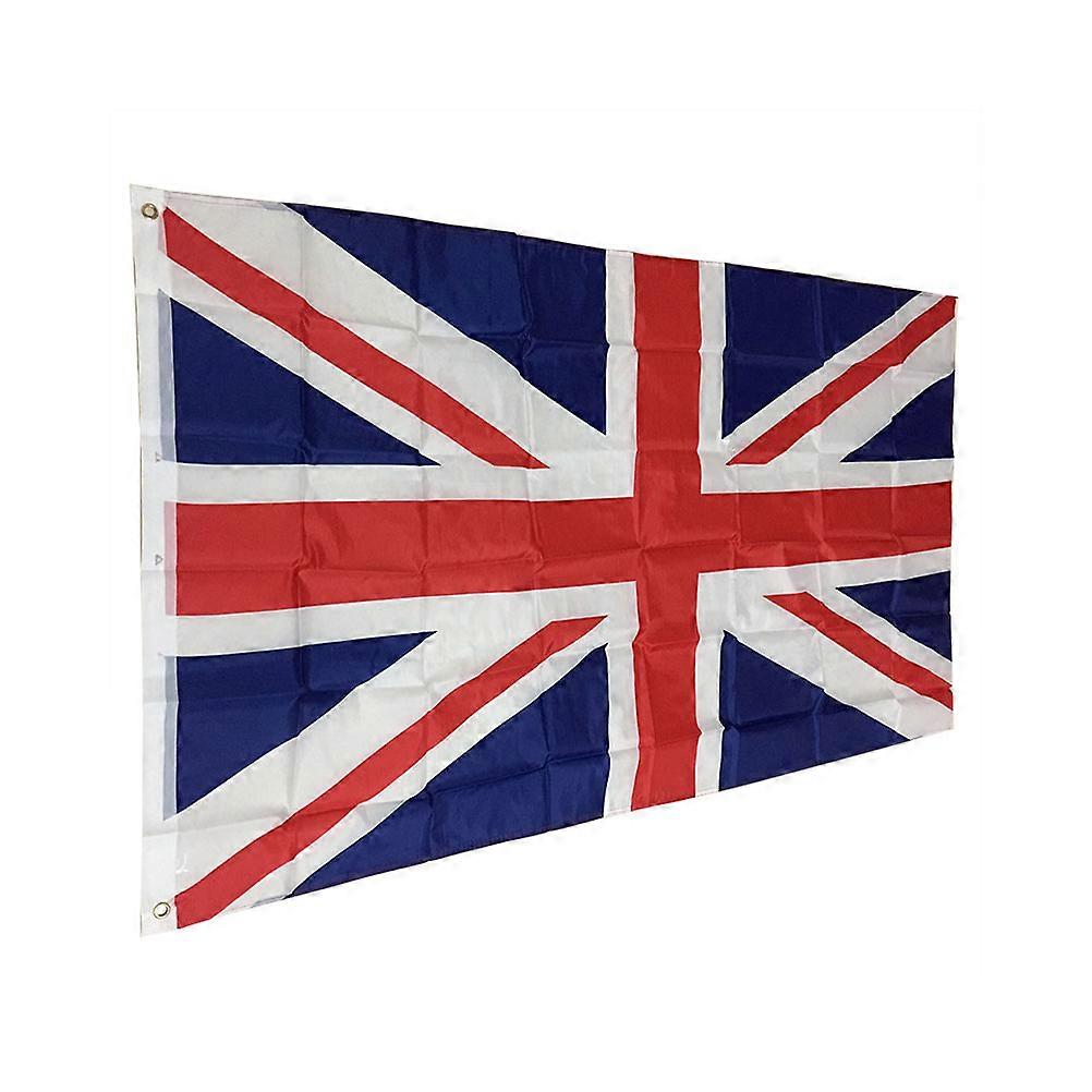Union Jack Flag Uk Flag for Celebration 3Pcs Polyester Party Prop