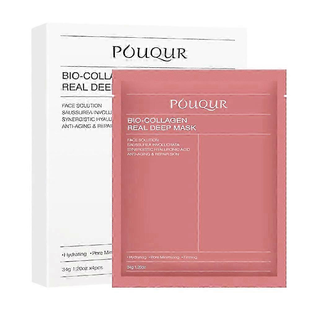 Collagen Face Mask with Deep Hydration and Nourishment, Split Patch Design for All Skin Types