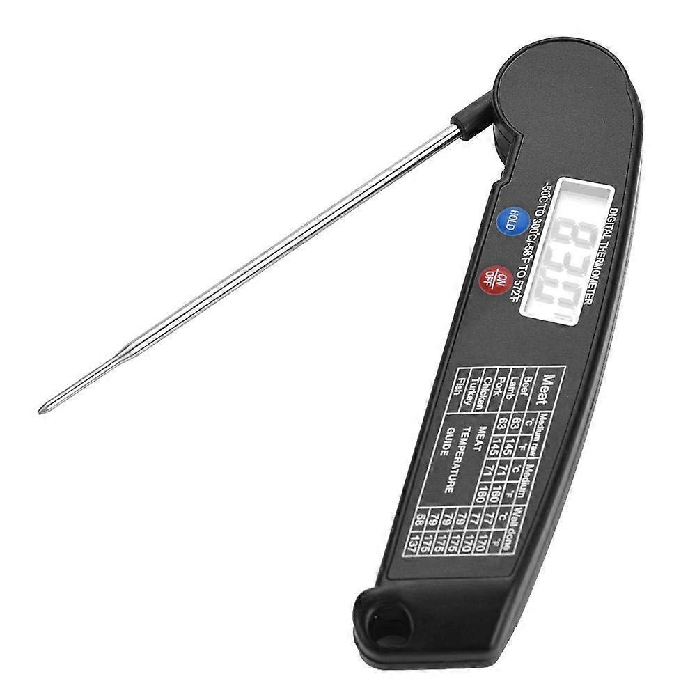 Digital Meat Thermometer Instant Read with Foldable Probe for Cooking Grilling BBQ Kitchen
