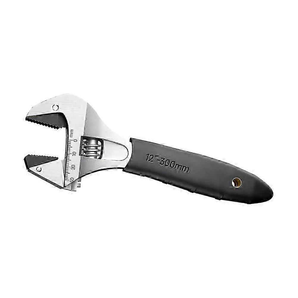 Ratchet Adjustable Wrench Self-Tightening Adjustable Wrench Multi-Function Large Opening Bathroom Wr