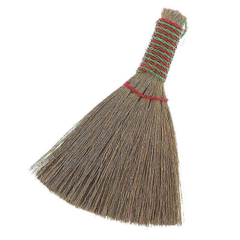 whisk broom for indoor use natural straw material 3pcs set