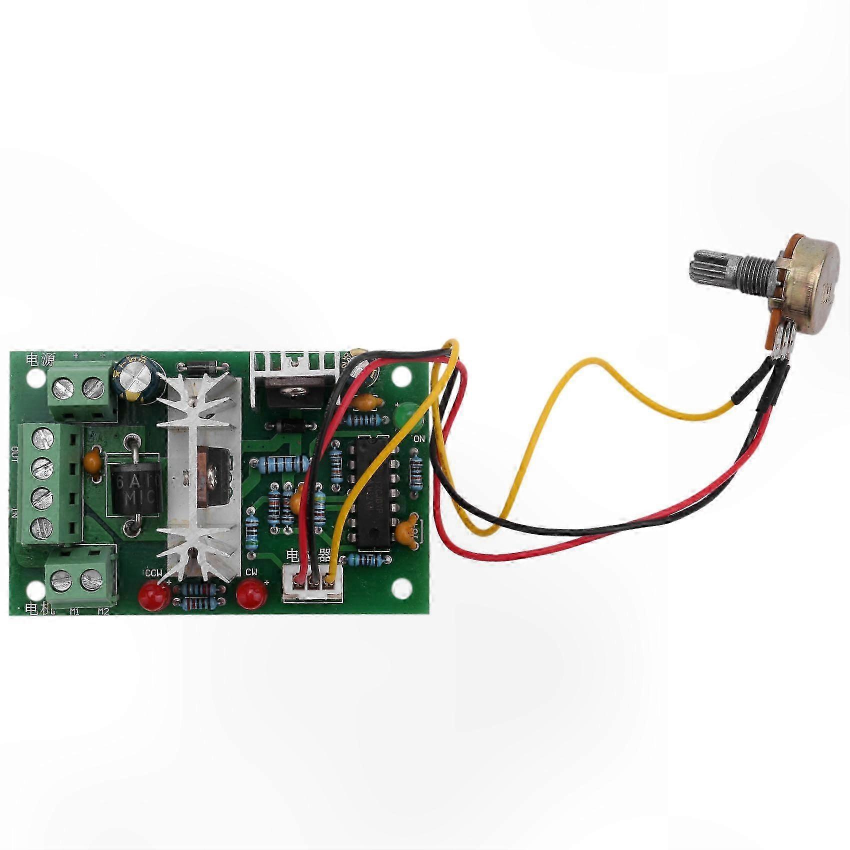 PWM DC Motor Speed Controller, Adjustable Voltage 12V-30V, 120W Max Power