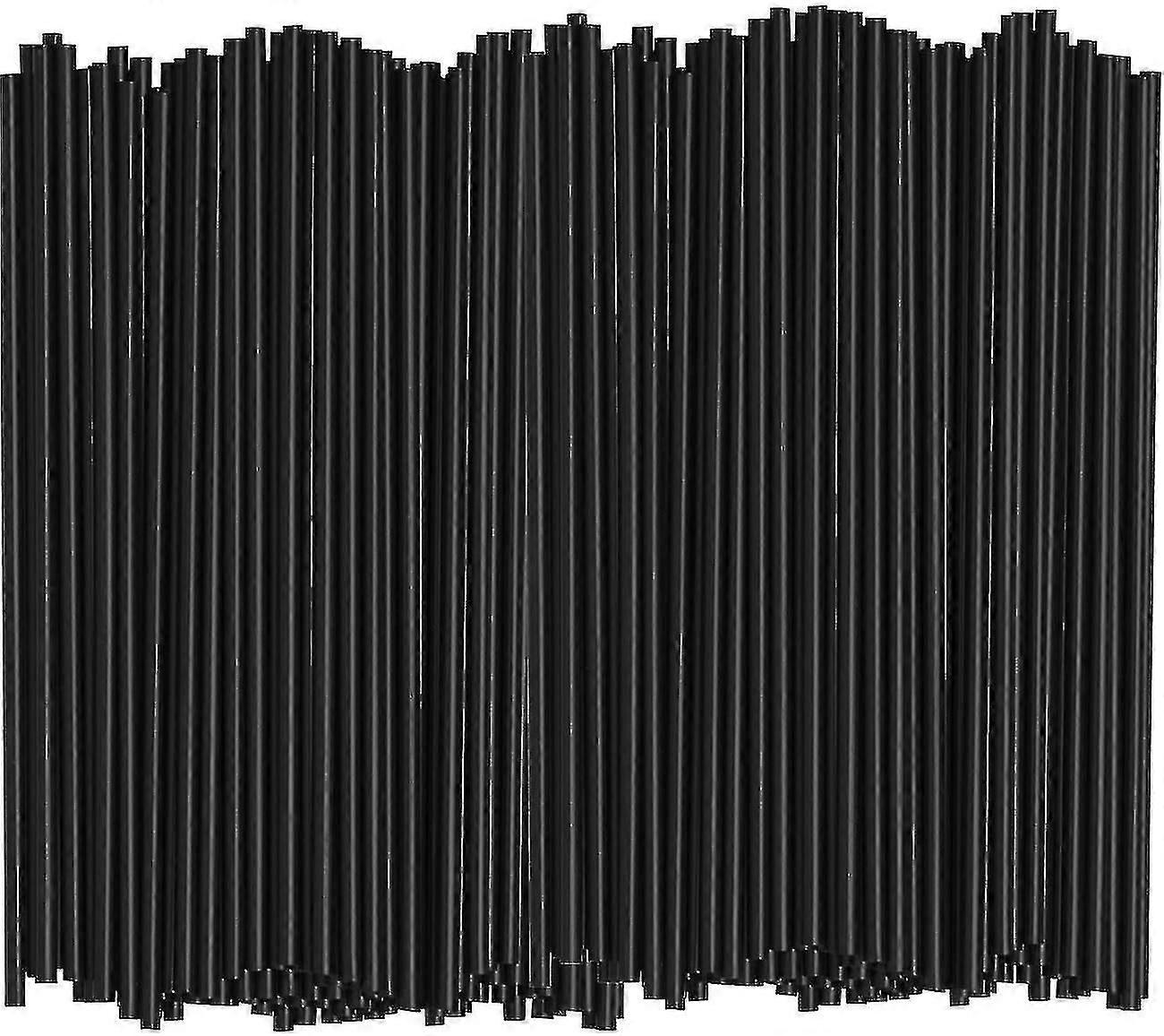 Coffee/cocktail Stirrers/straws[1000 Count]disposable Plastic-black