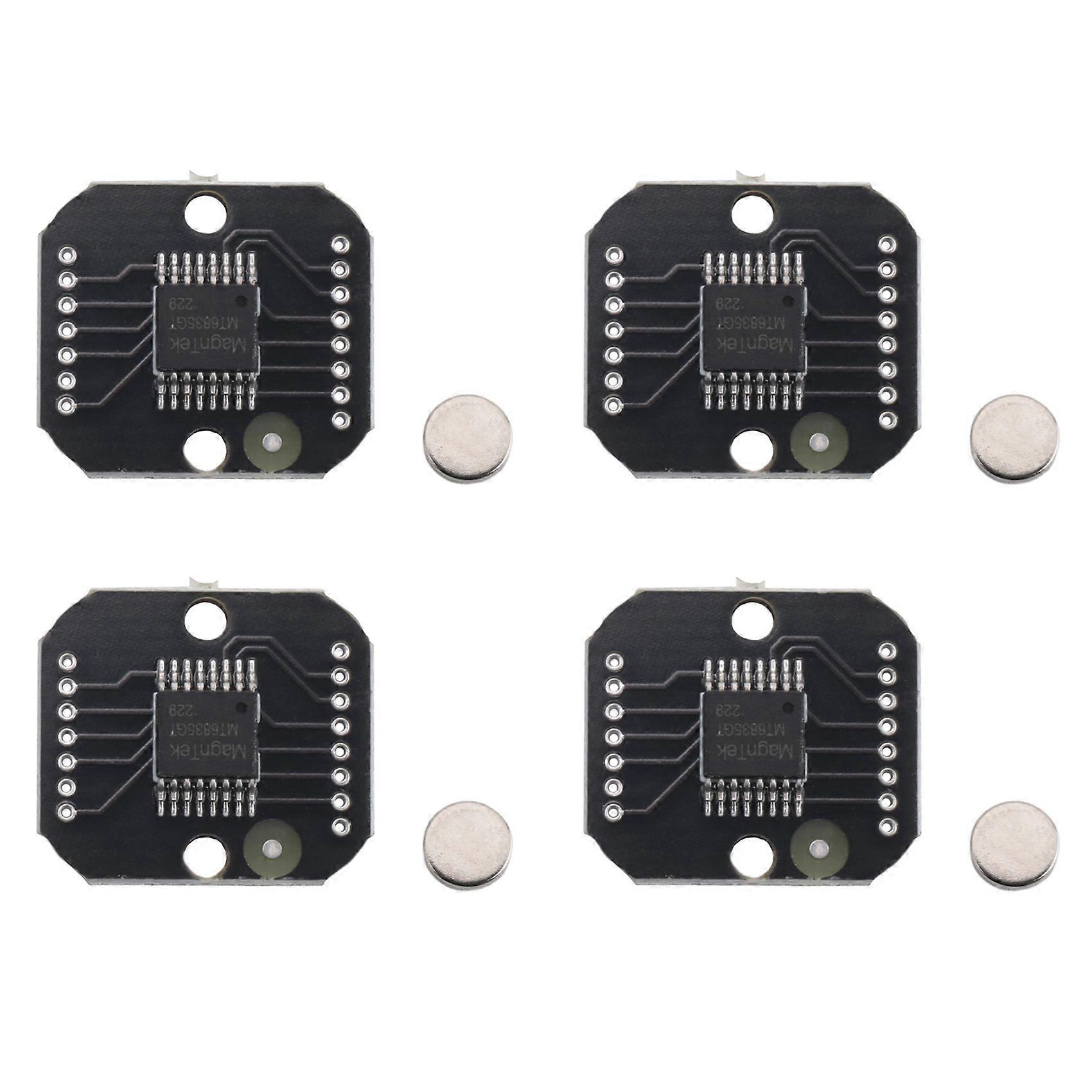4X MT6835 Magnetic Encoder Module PWM/SPI Brushless Motor 21BIT Encoder Can Replace AS5048