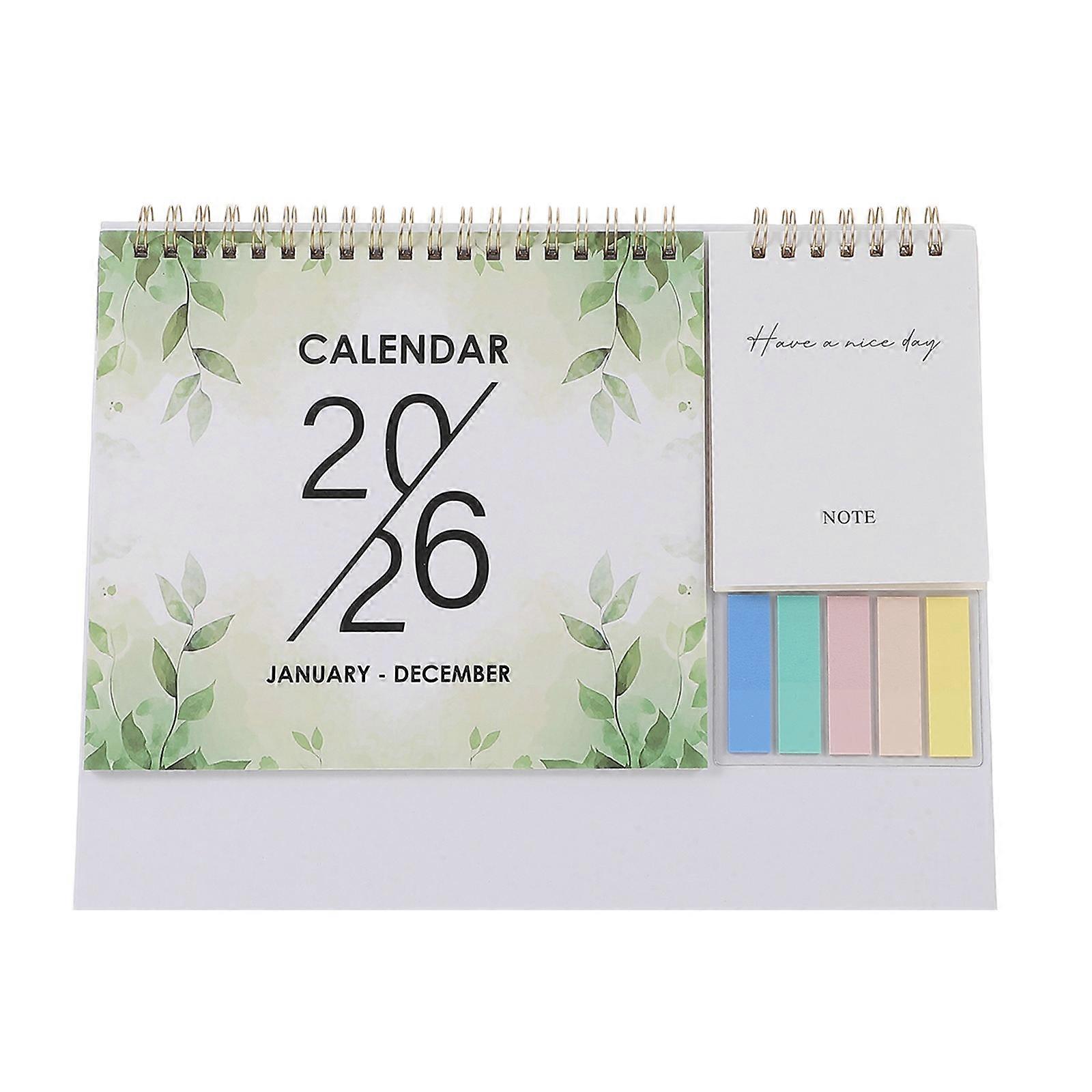Multifunctional Desk Calendar Providing Daily Planning Function for Home