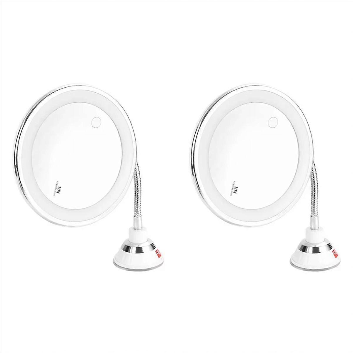 Makeup Mirror with LED Light 10X Magnifying Mirror