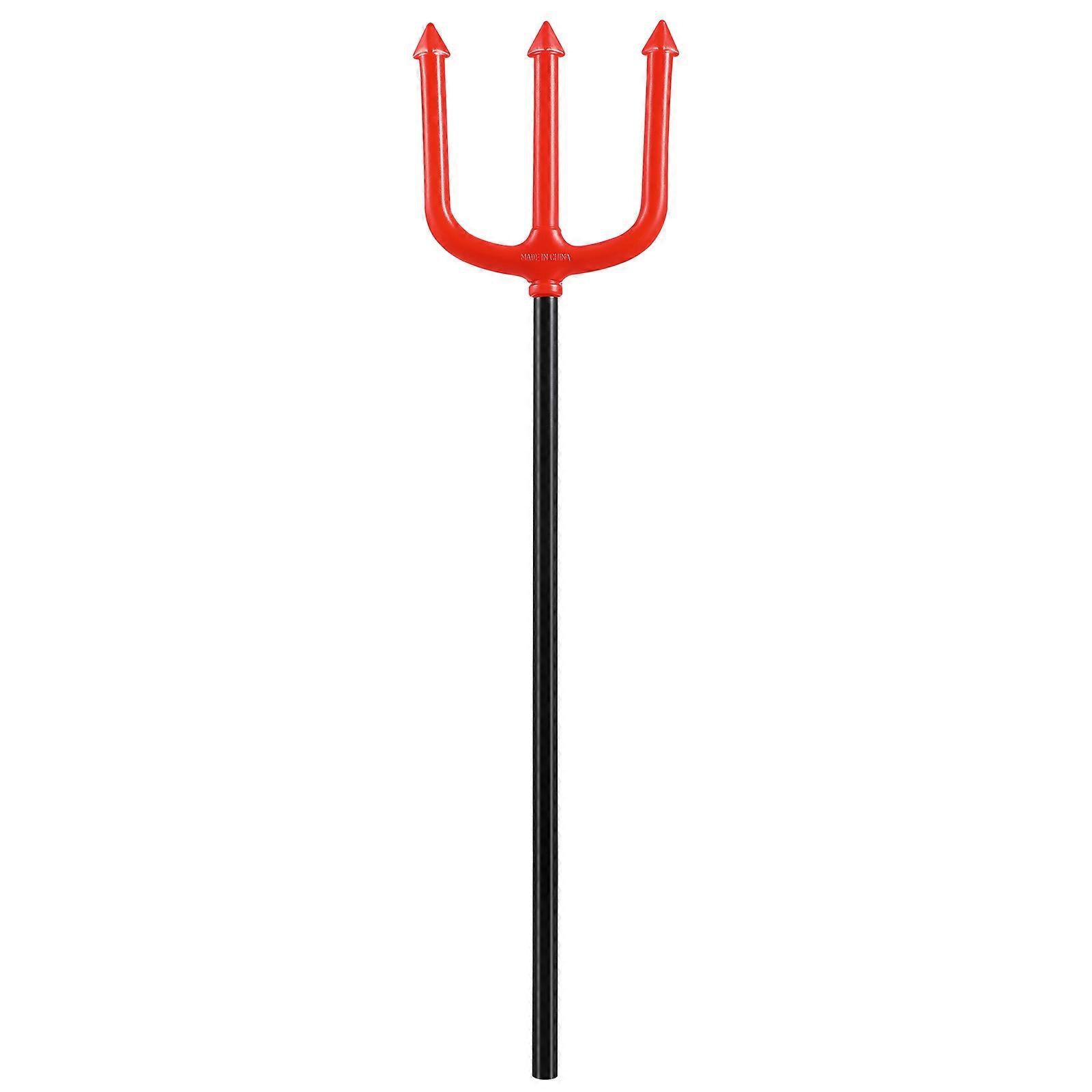 Plastic Halloween Decoration Costume Cattle Fork for Party