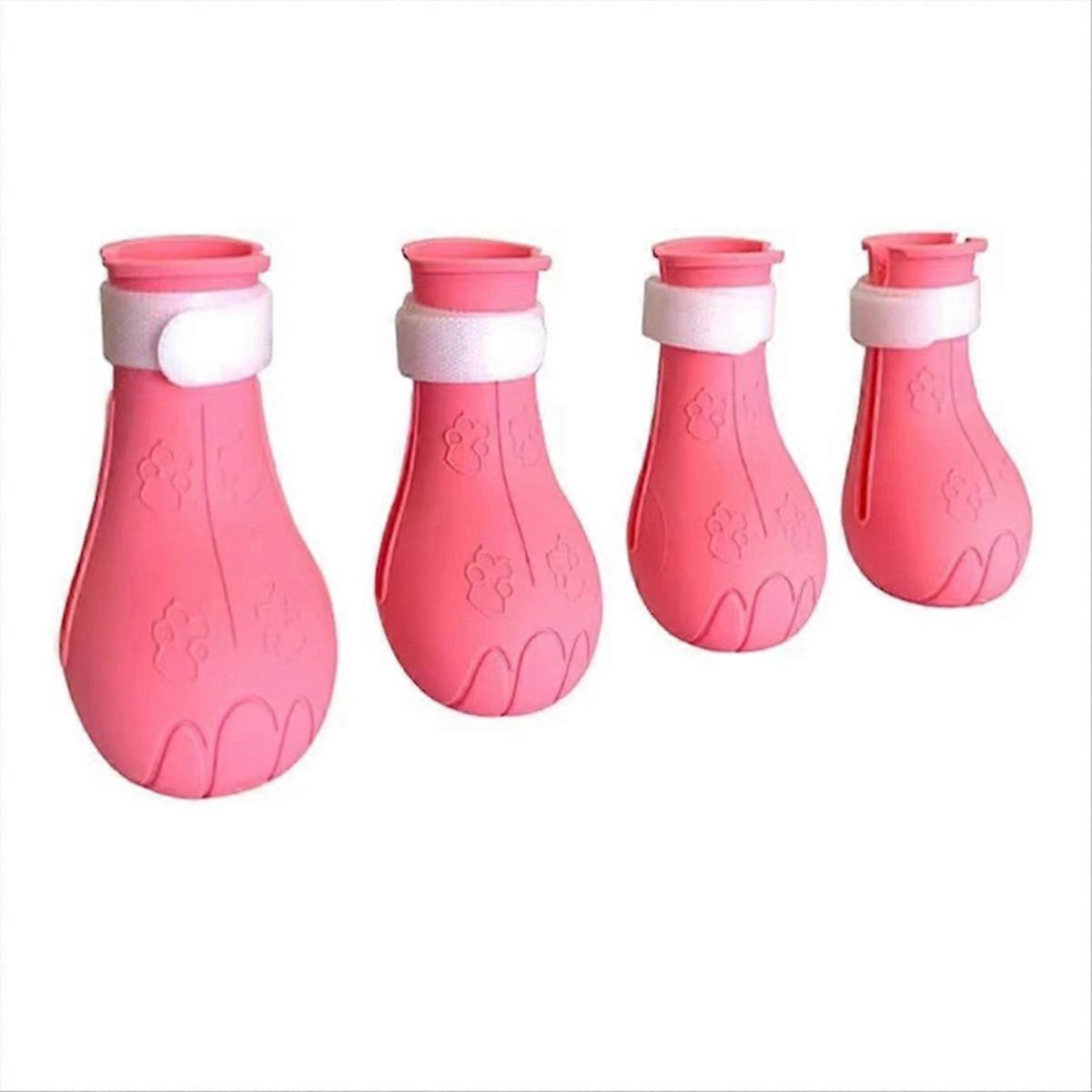 4 Pcs Adjustable Anti-Scratch Cat Protector Boots C