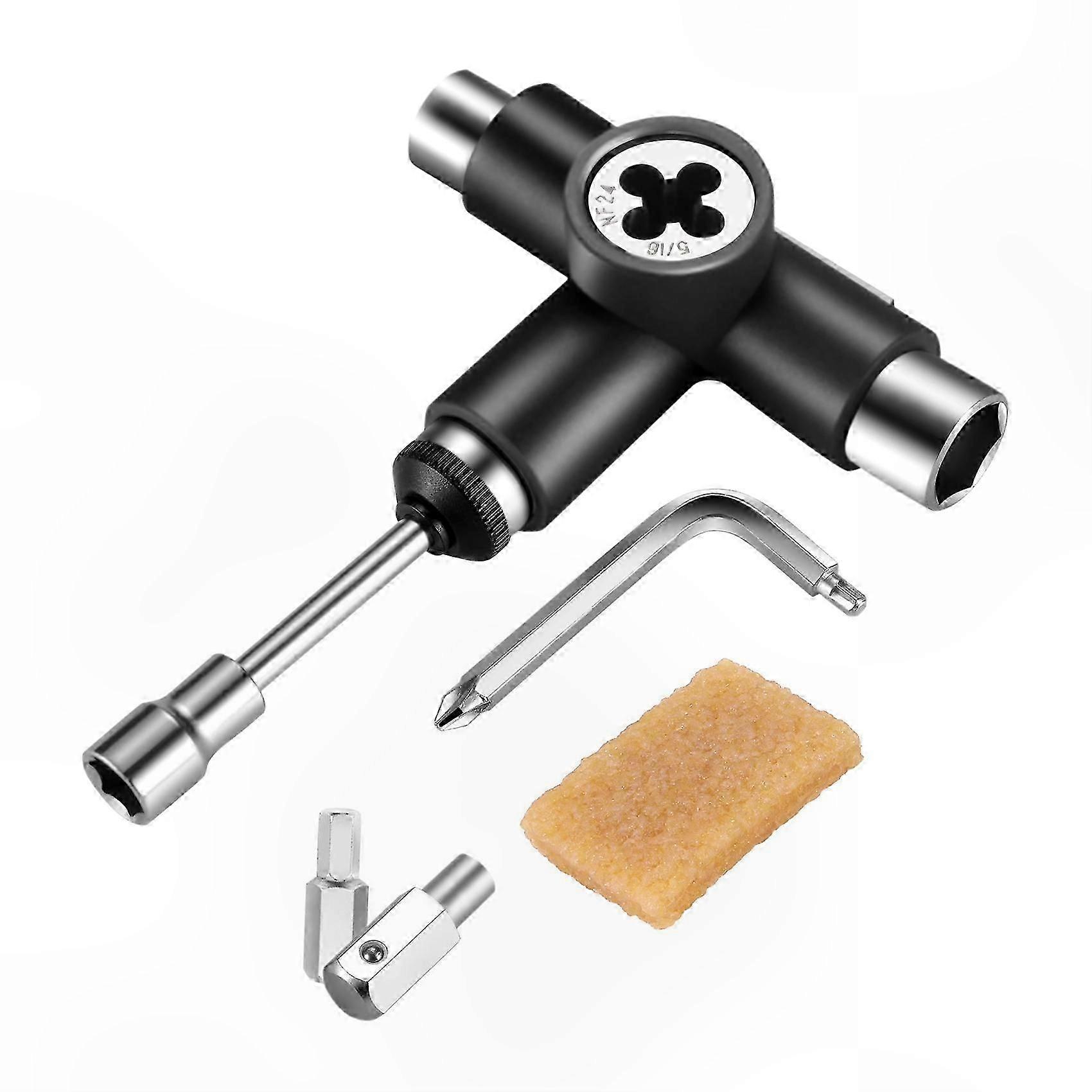 Multi-Function Ratchet Skate Tool for Skateboards