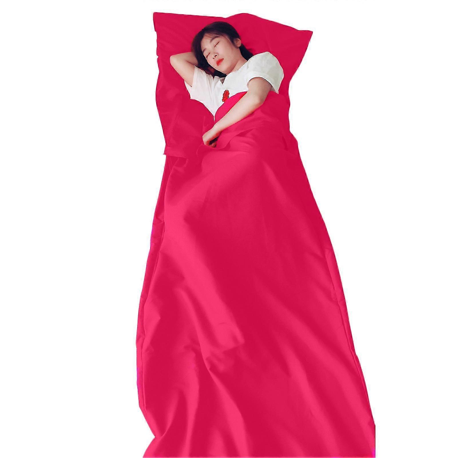Sleeping Bag with Pillowcase Super Soft Foldable Travel Sheet