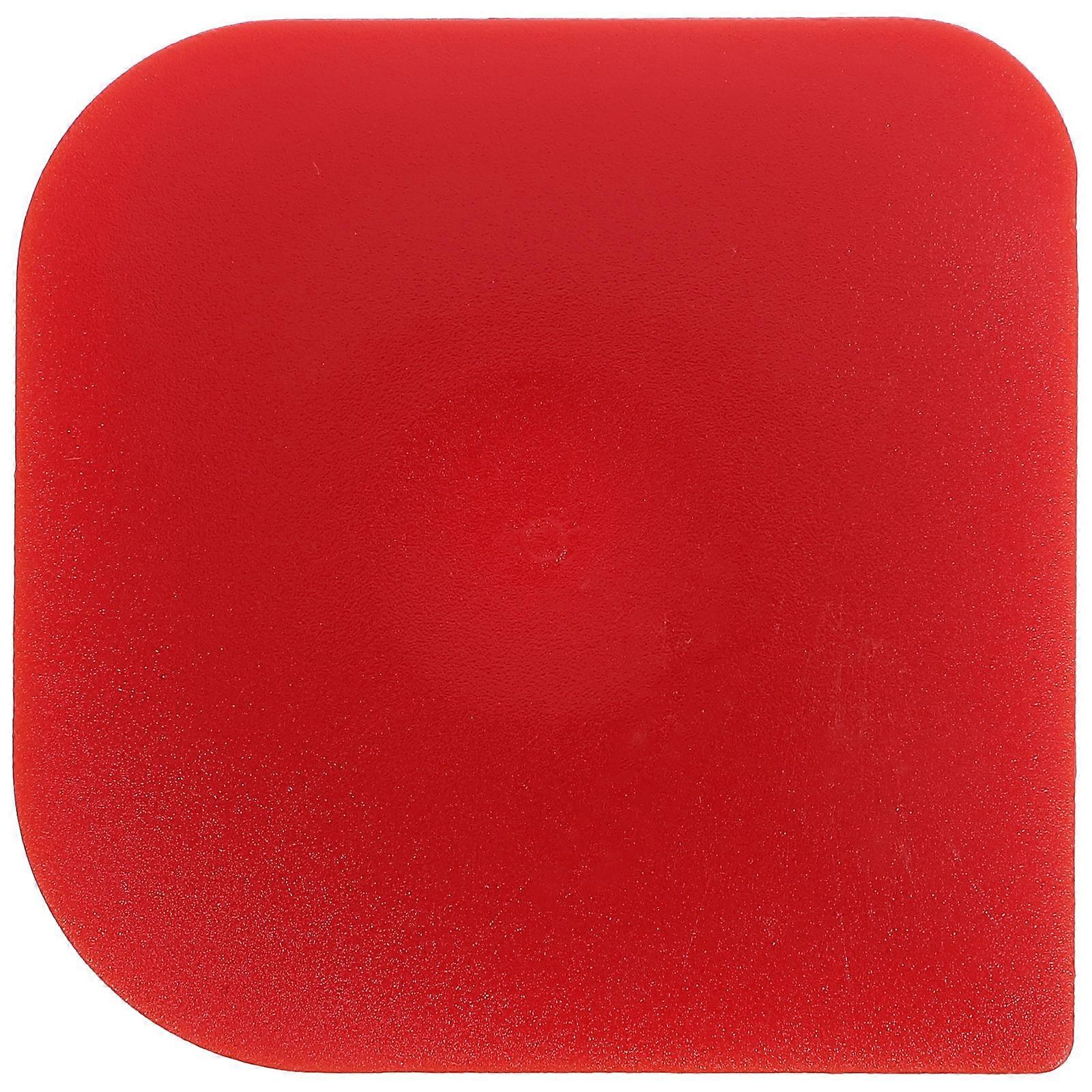 Kitchen Pan Tool for Cleaning Red Plastic Scrubber
