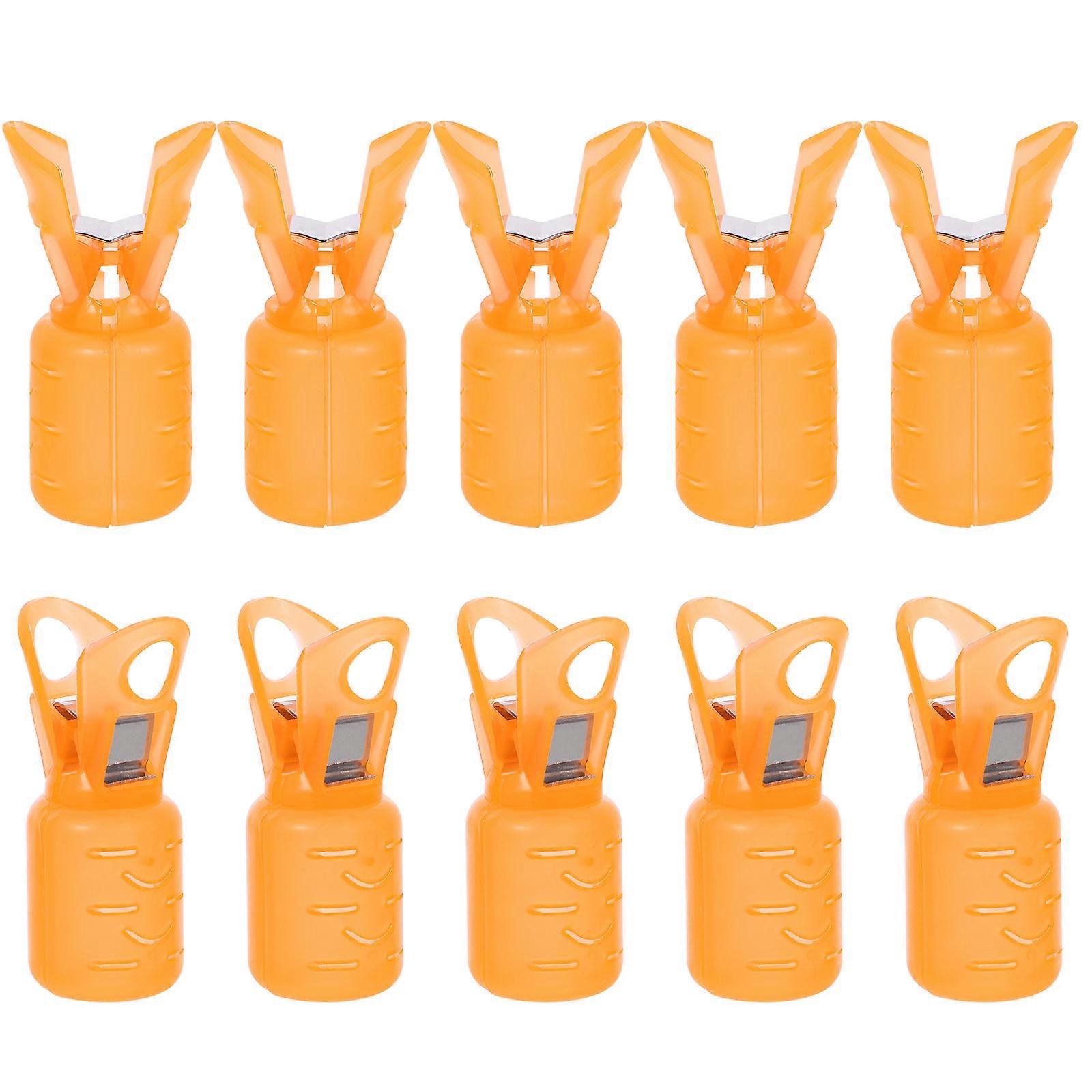 Hook Covers Plastic Hook Guard Protector for Fishing 40Pcs Orange Set