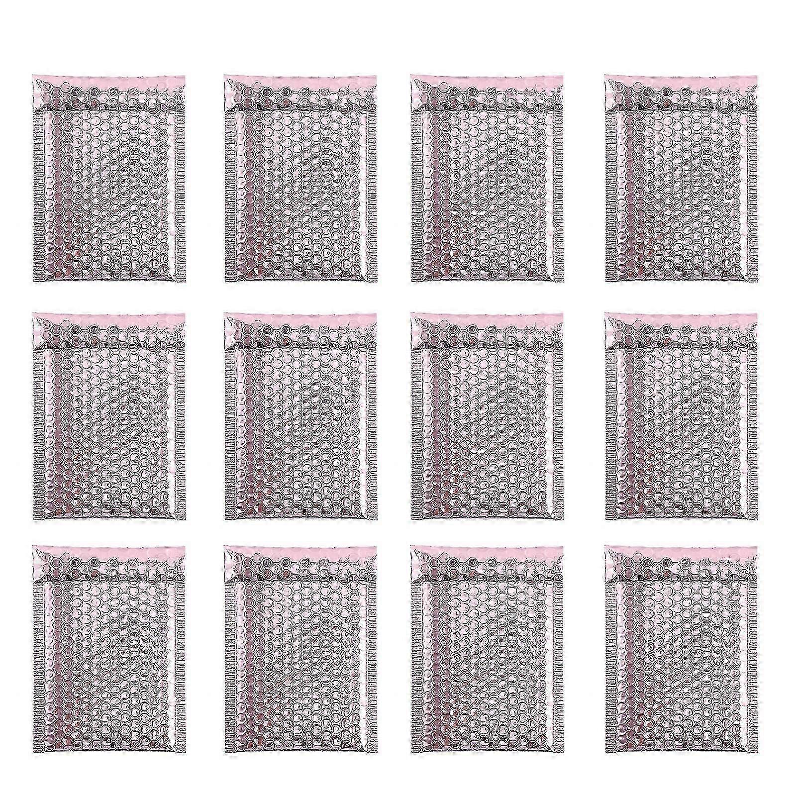 Mailing Bubble Envelope Padded Envelopes for Storage 12Pcs Pink Pe