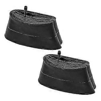 2er Pack 20x3.0 32mm Schrader Ventil Fahrradschläuche Kompatibel mit 20 Zoll Mountainbikes - Schwarz