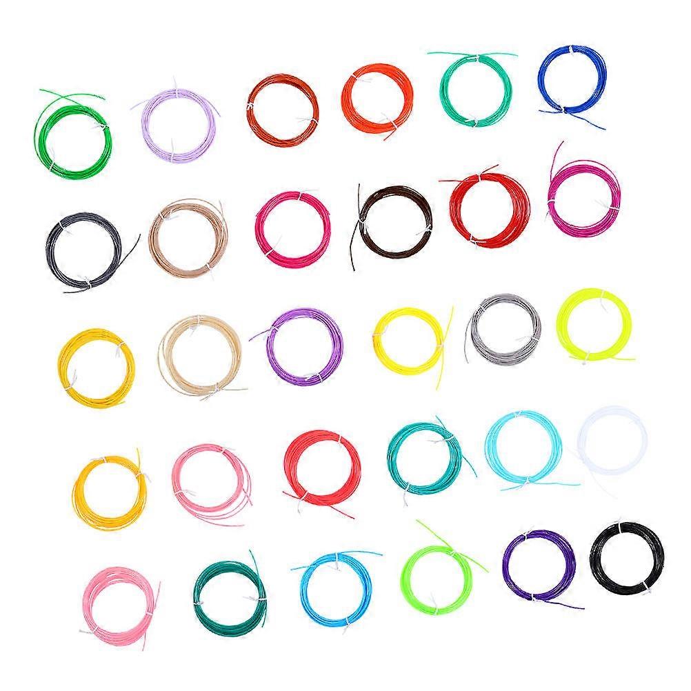 Multifunction Pla 3D Pen Filament Consumable Material 30Pcs Refills