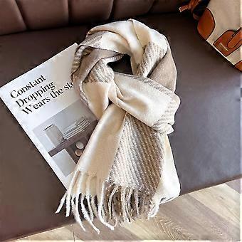 Luxuriöser Winter-Kaschmirschal für Damen, Design 2025, warme Pashmina-Decke, Poncho, Schal, Damen-Stola, dickes Foulard, Bufanda