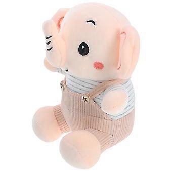 Niedliche Elefanten-Stoffpuppe zur Dekoration, rosa Plüschtier
