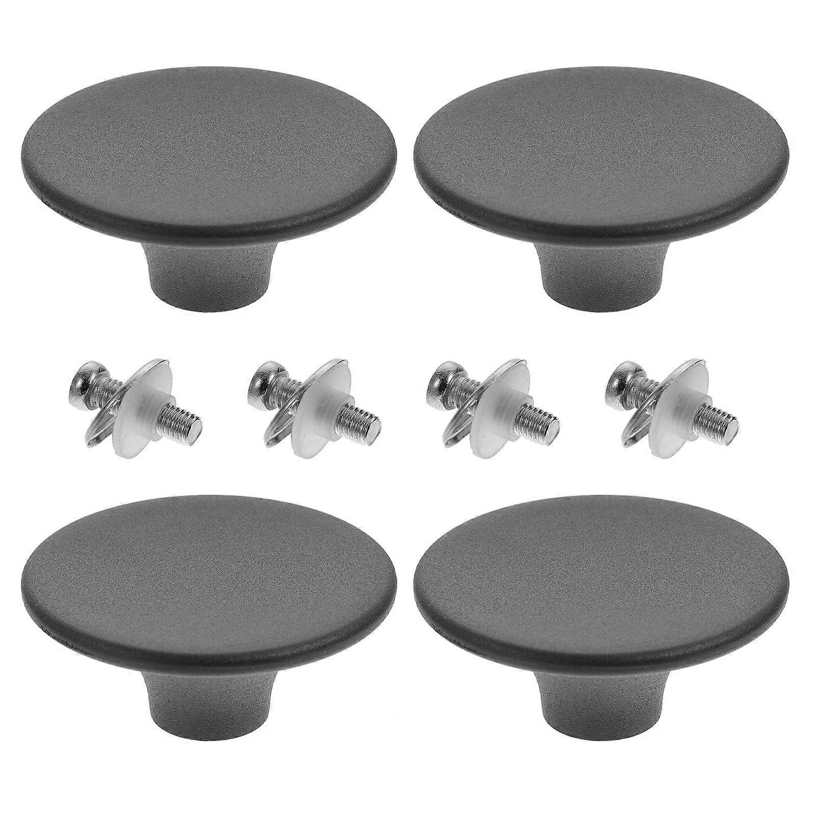 4 Pcs Plastic Pot Lid Handles Heat-resistant Cookware Replacement Knobs