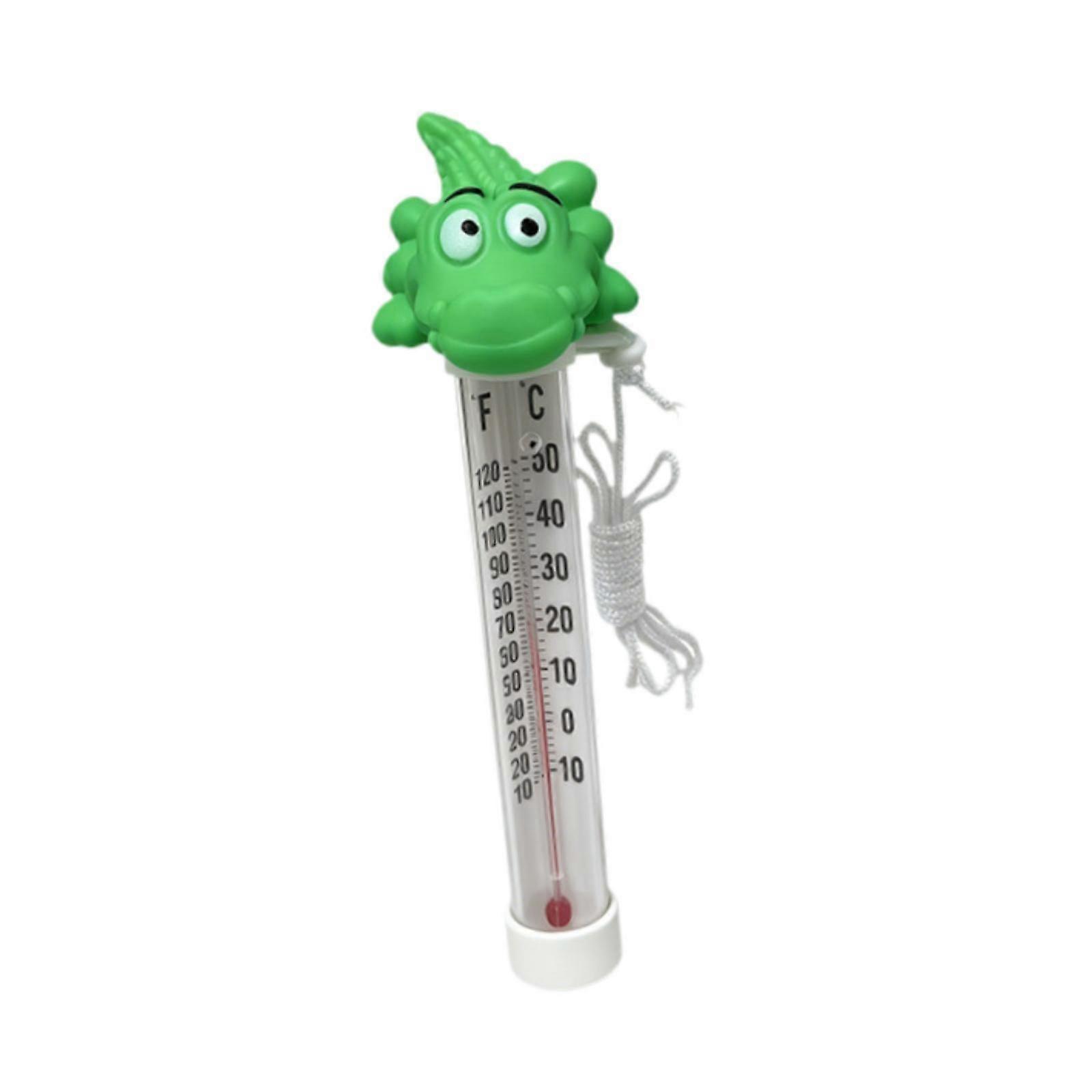 Pool Thermometer Water Thermometer Cute Shatter Resistant Easy Read with String