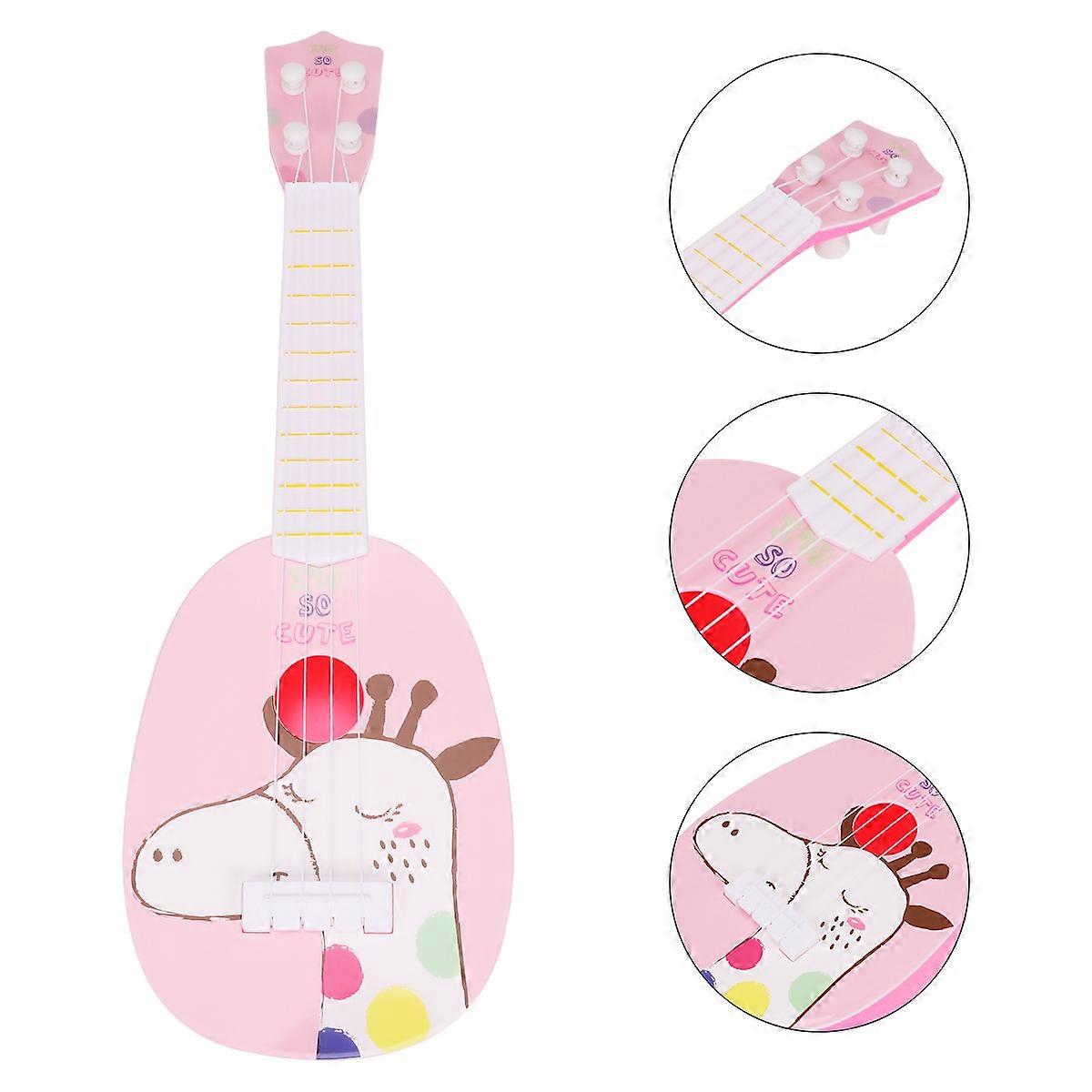 Gitarr Barn Gitarr Leksak Simulerad Gitarr Vintage Stil Akustisk Gitarr Barn Gitarr Instrument Leksak