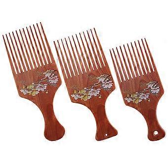 Creative Hair Styling Comb Male Modeling Comb for Hairstyling 6Pcs ABS